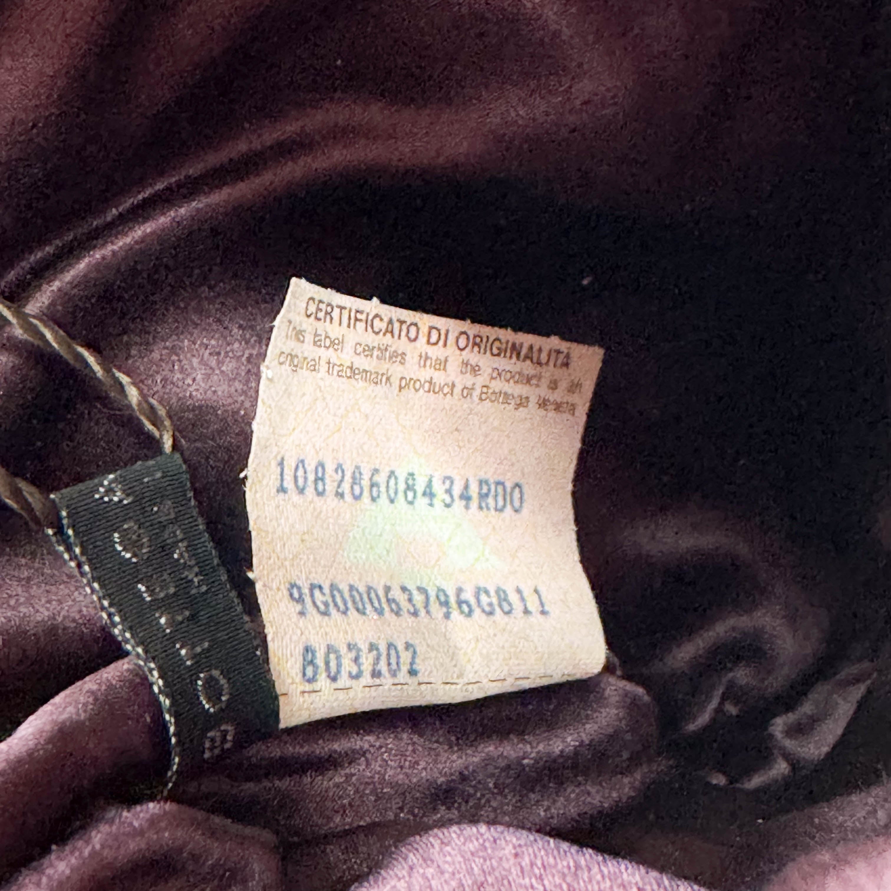 Archive Burgundy Satin and Beads Handbag