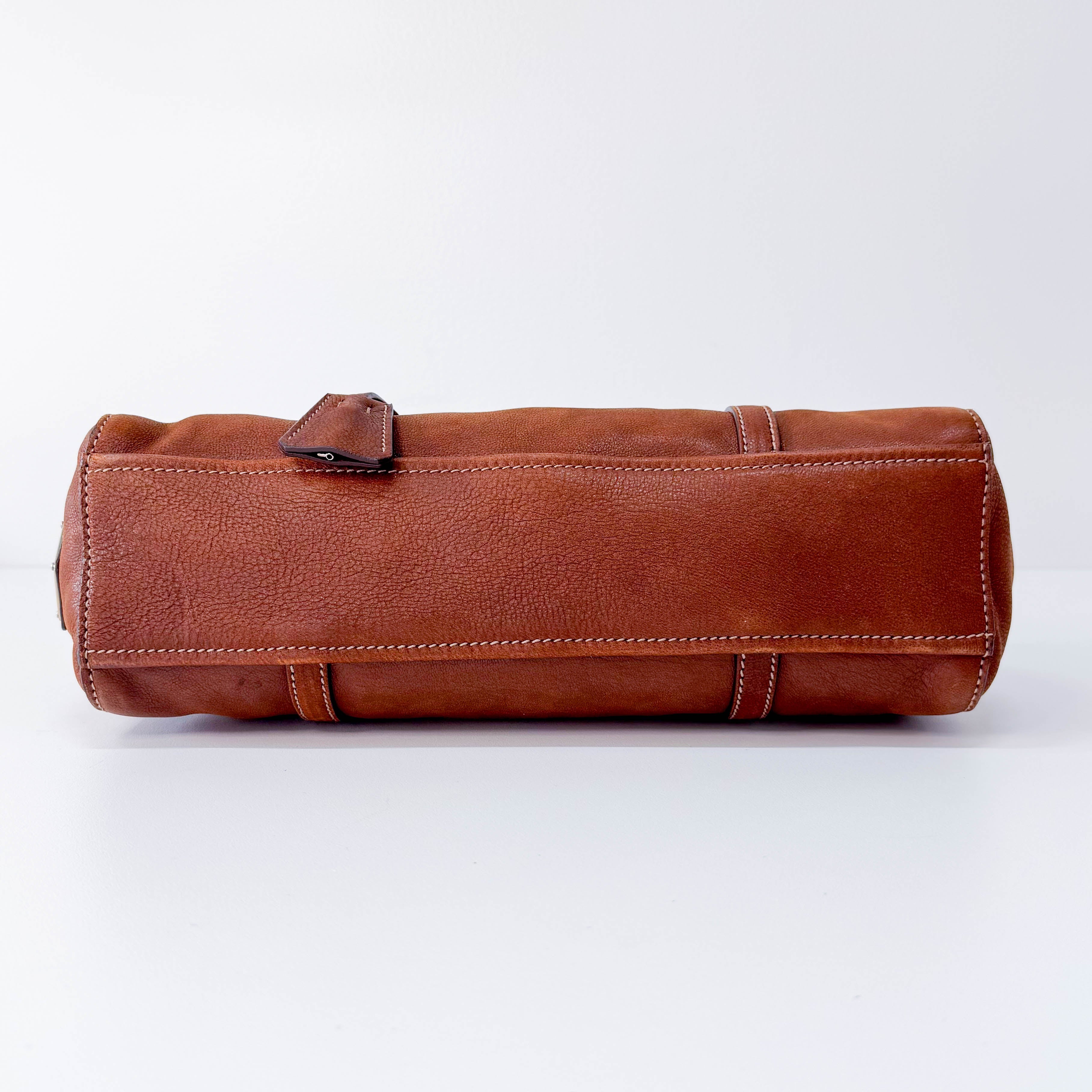 Brown Leather Shoulder Bag
