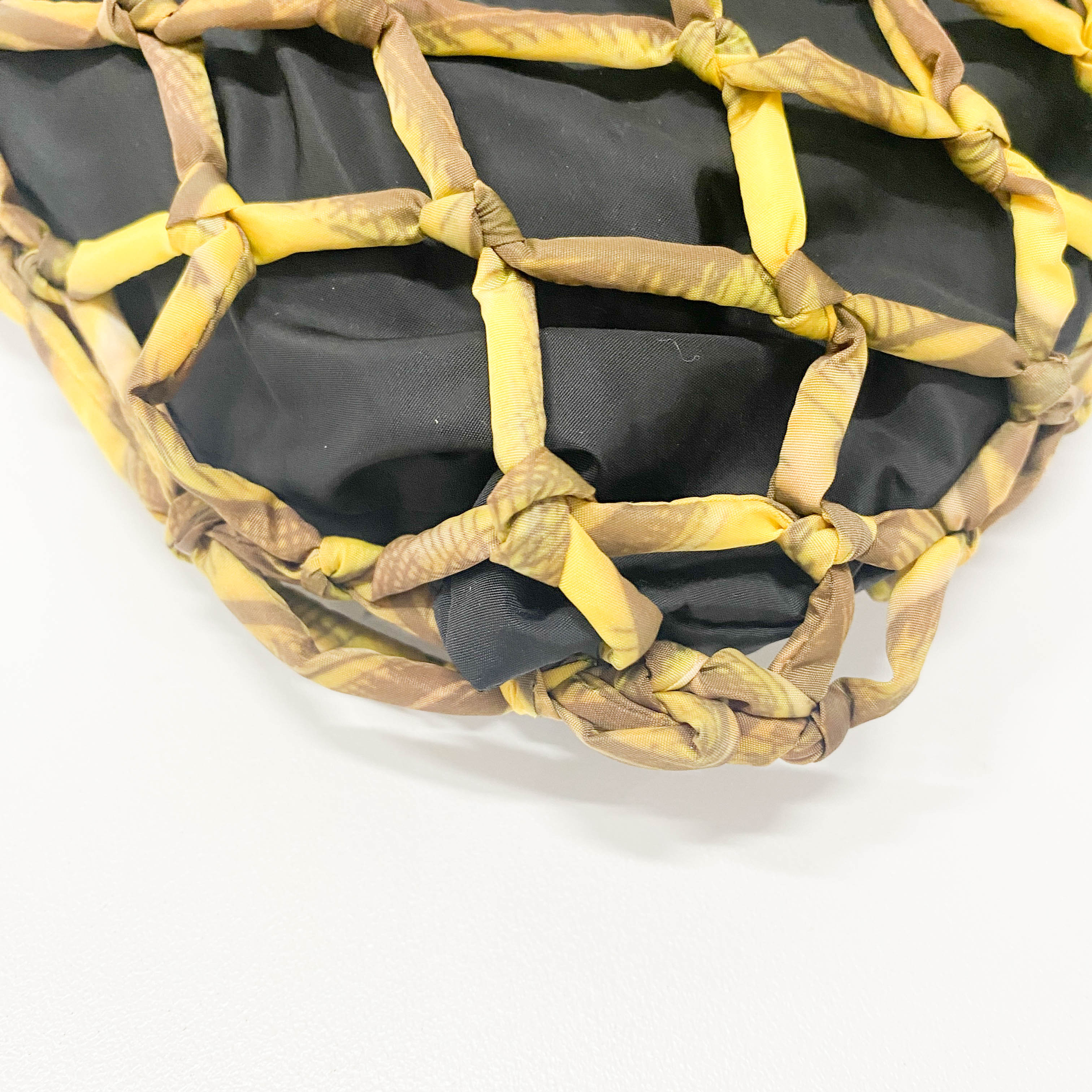 Fishnet Drawstring Bag