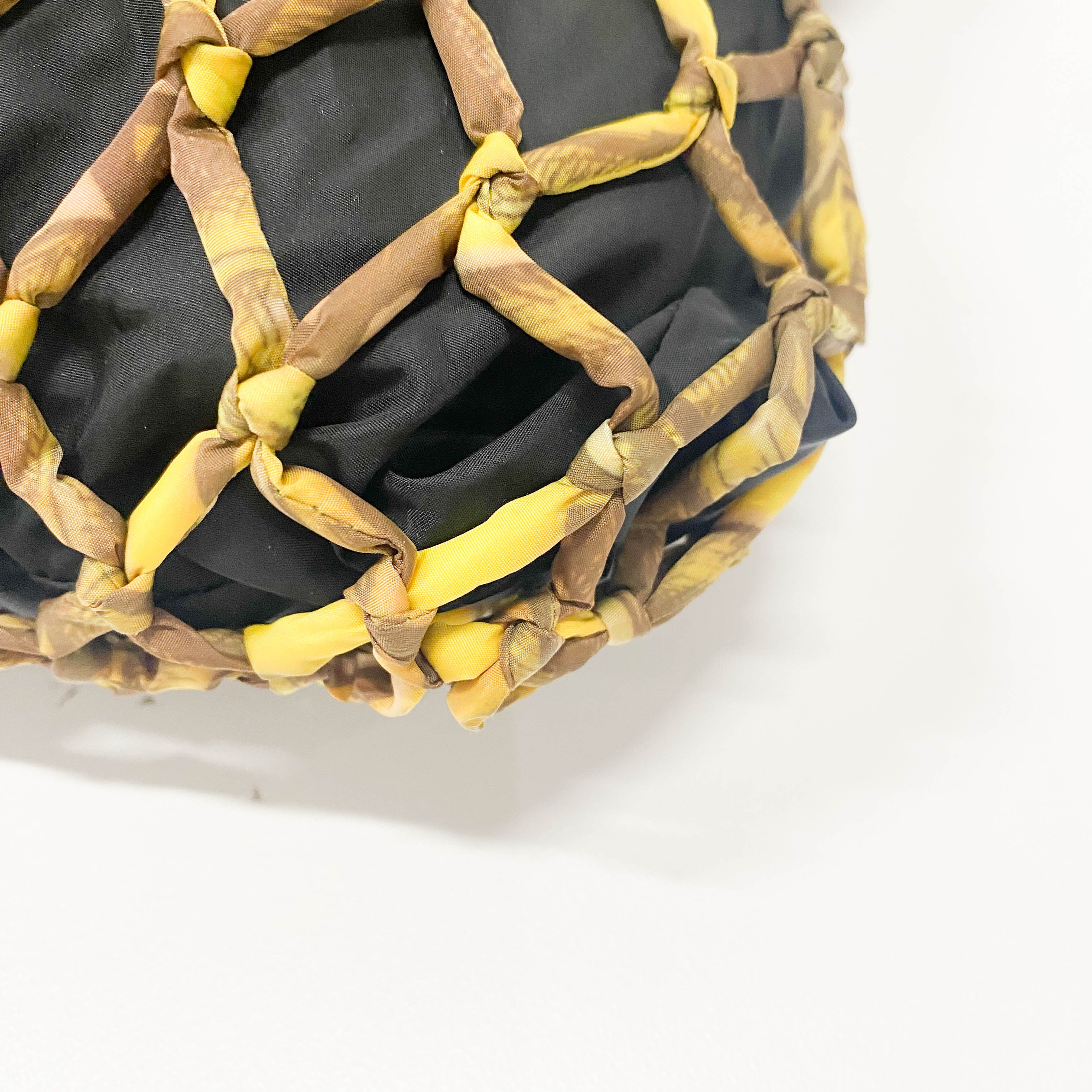 Fishnet Drawstring Bag