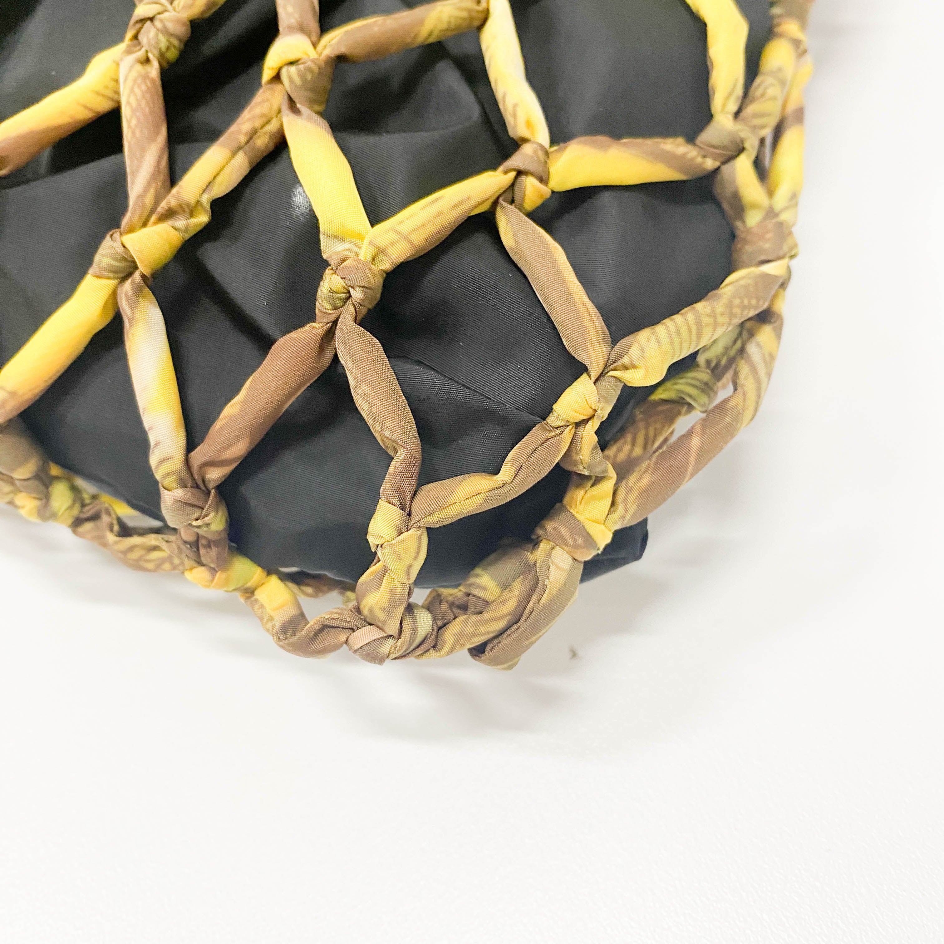 Fishnet Drawstring Bag