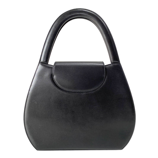 Panthère Black Leather Handbag