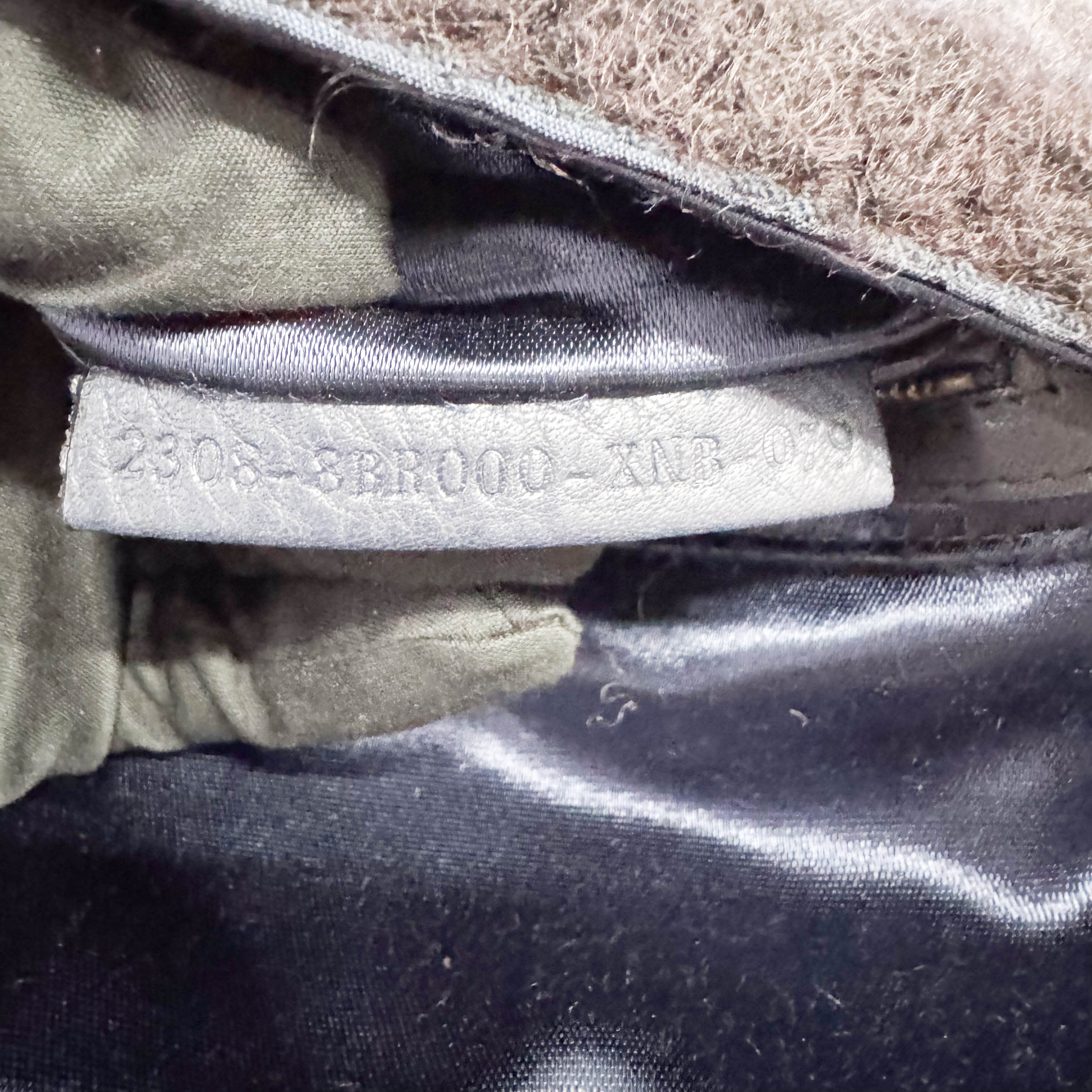 Baguette Multi-colour Wool & Sequin Shoulder Bag