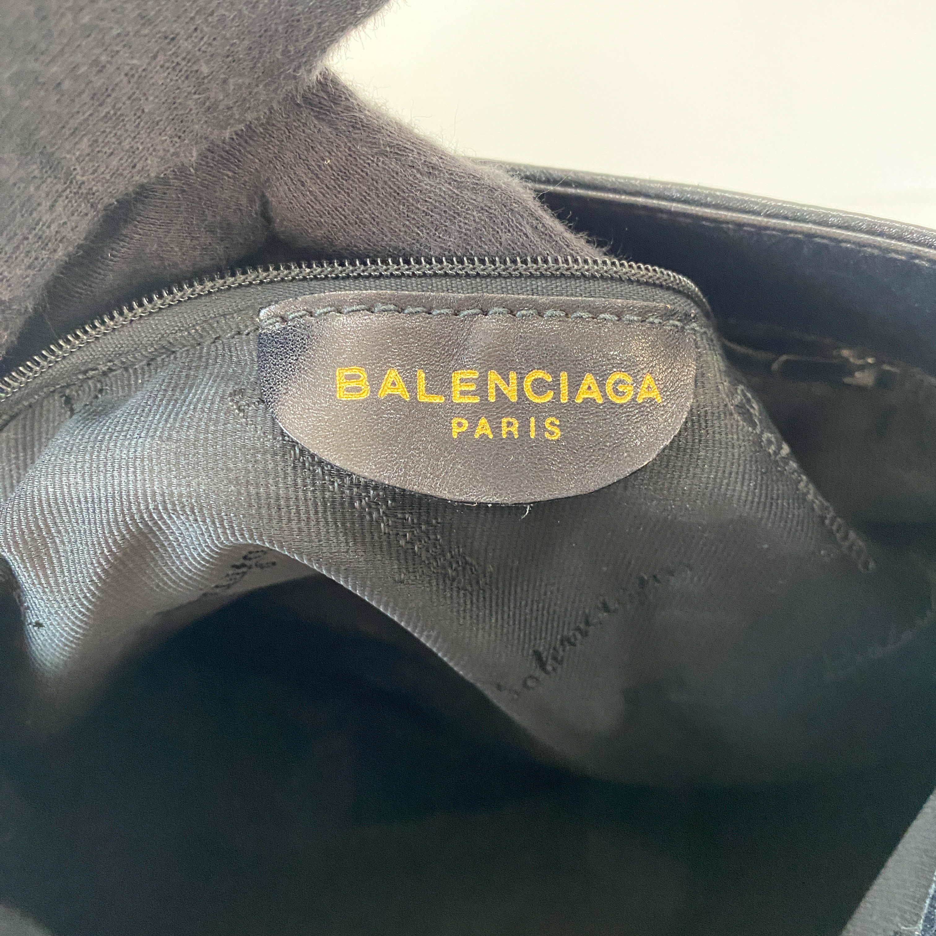 Black Leather Shoulder Bag