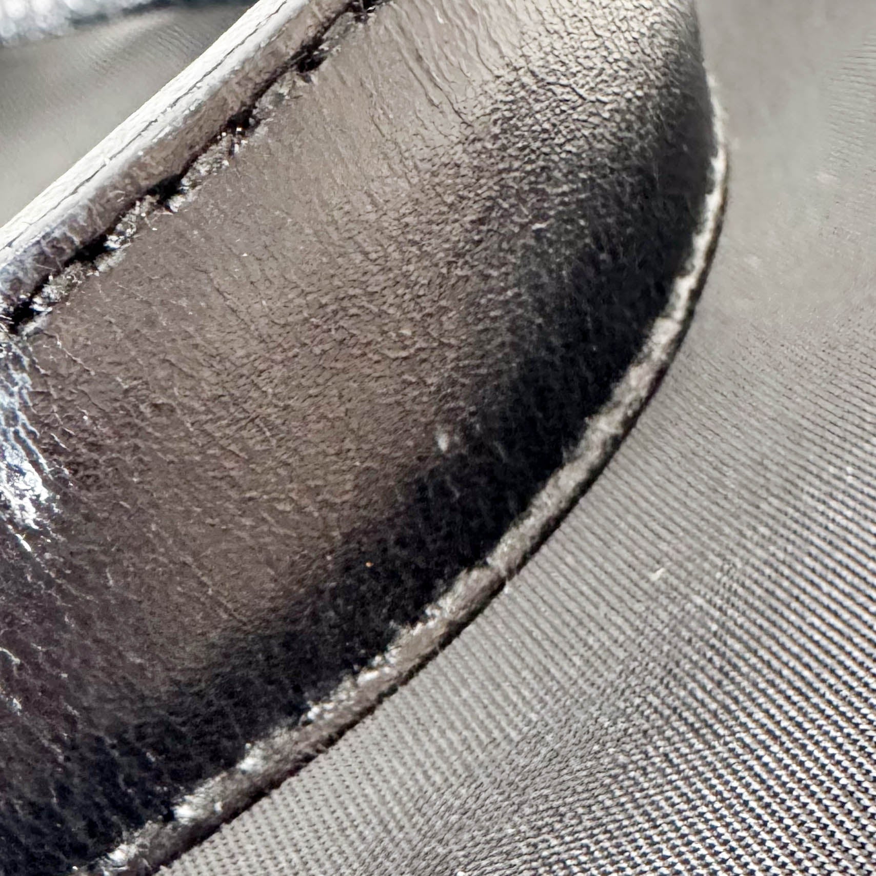 Tessuto Gold Black Nylon Hobo Shoulder Bag