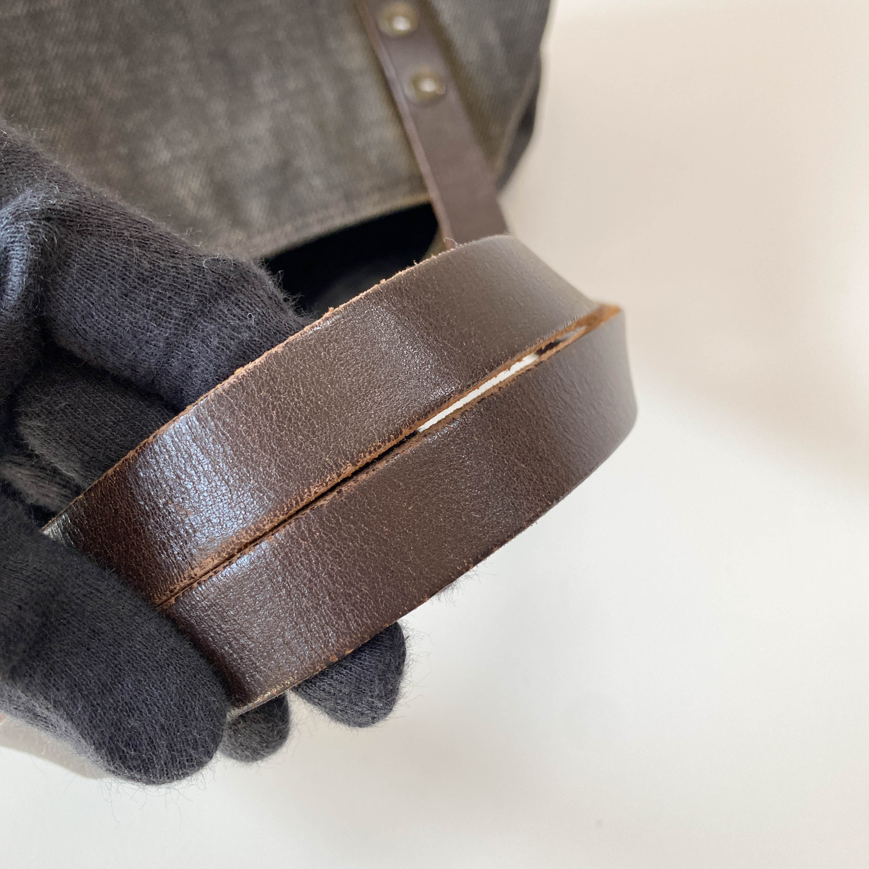 Multi Colour Cow Print Pony Hair & Denim Bag