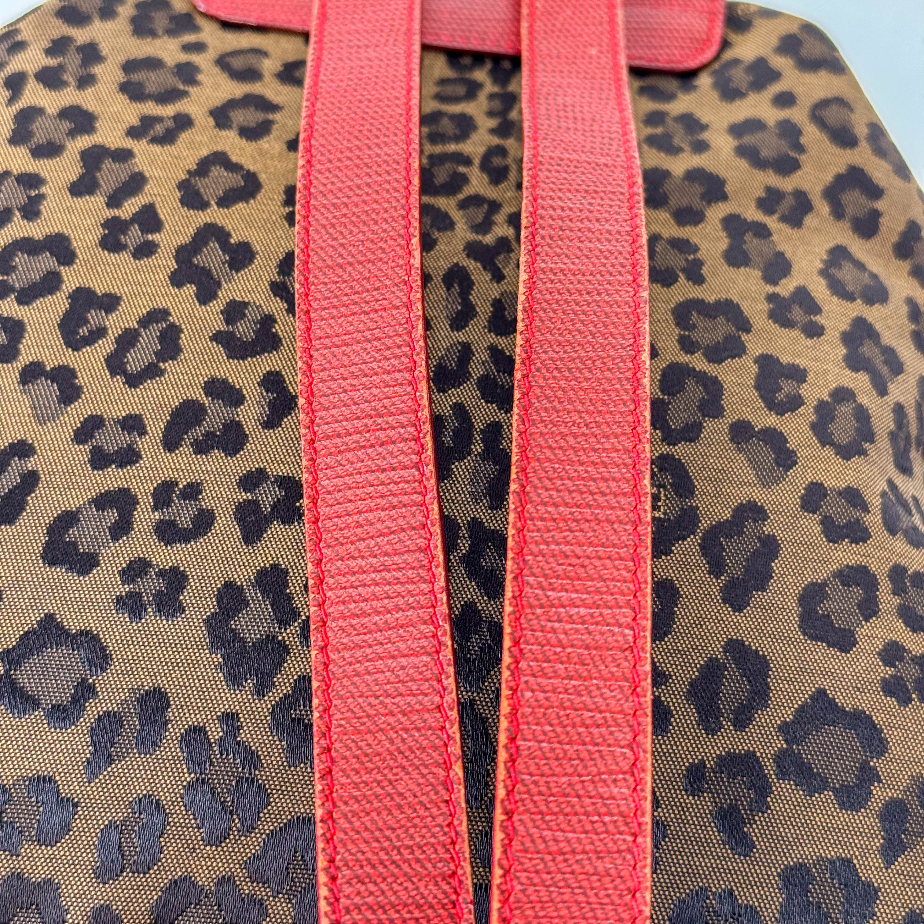 Vintage Leopard Back Pack