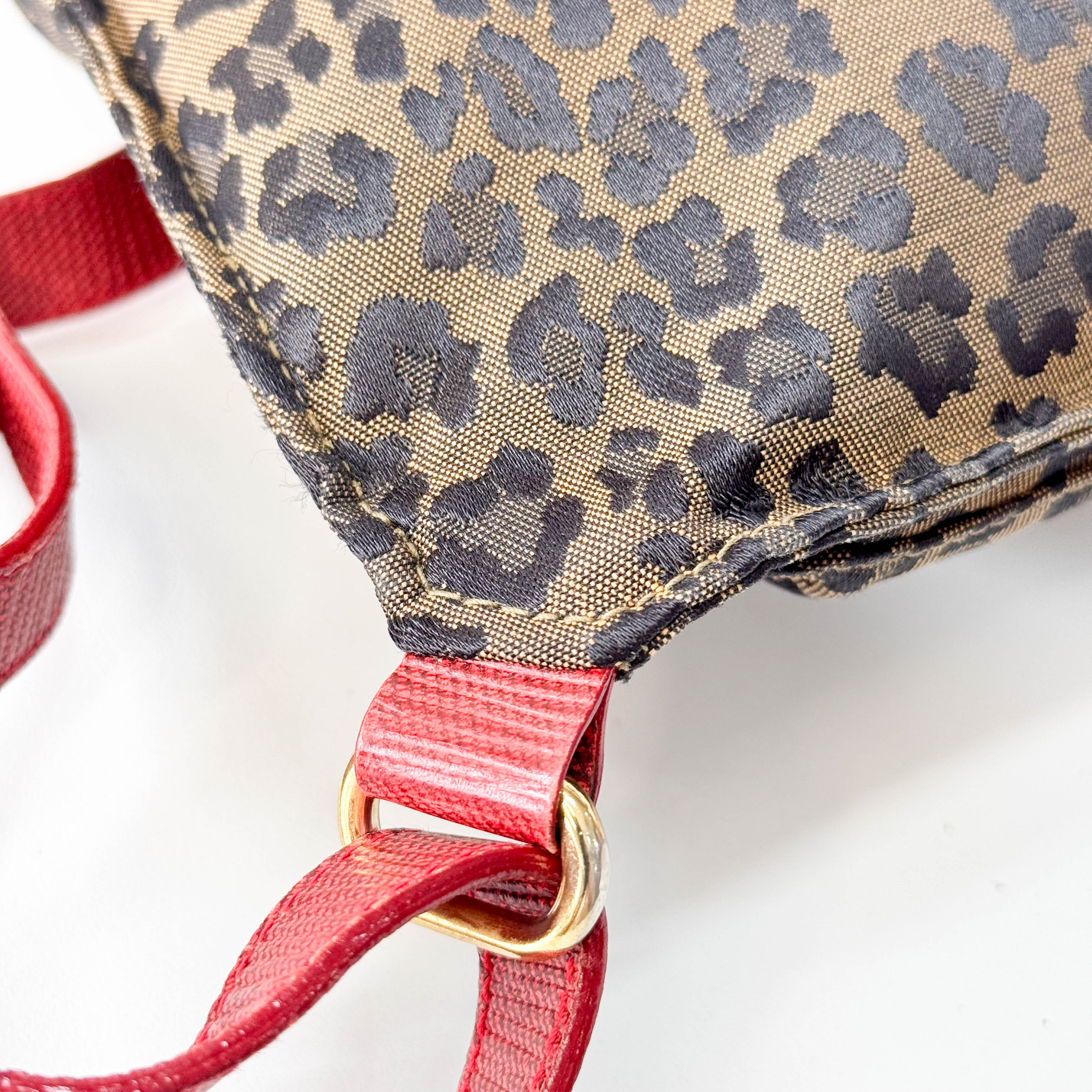 Vintage Leopard Back Pack