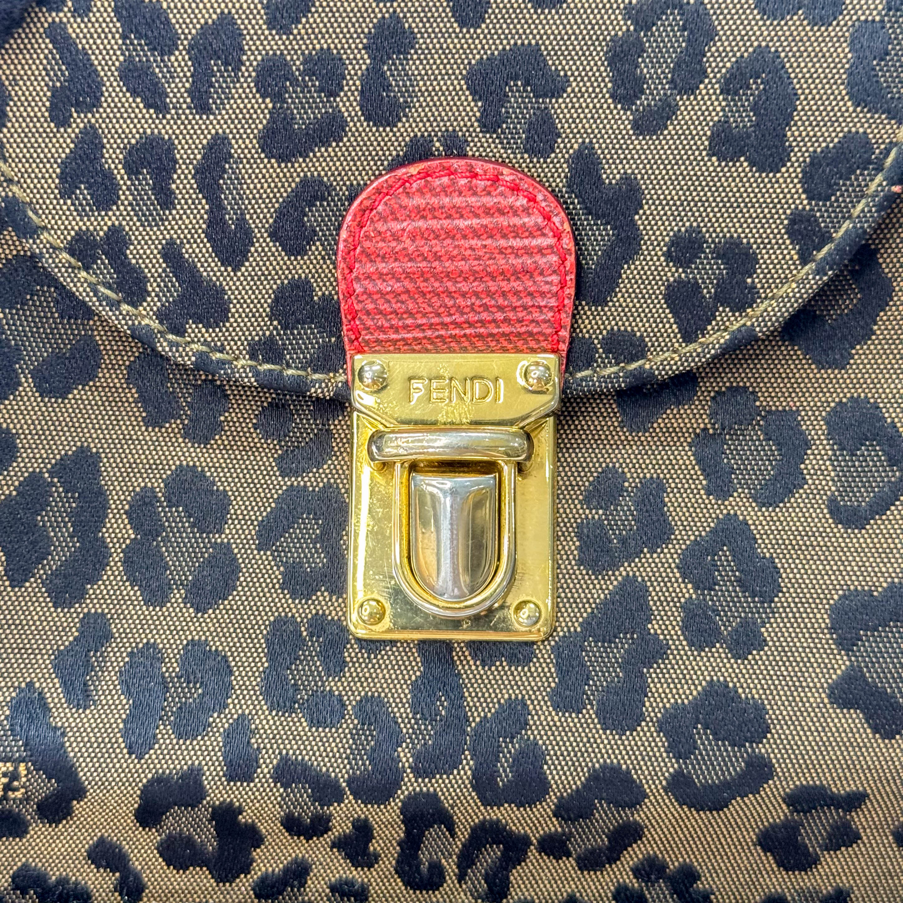 Vintage Leopard Back Pack