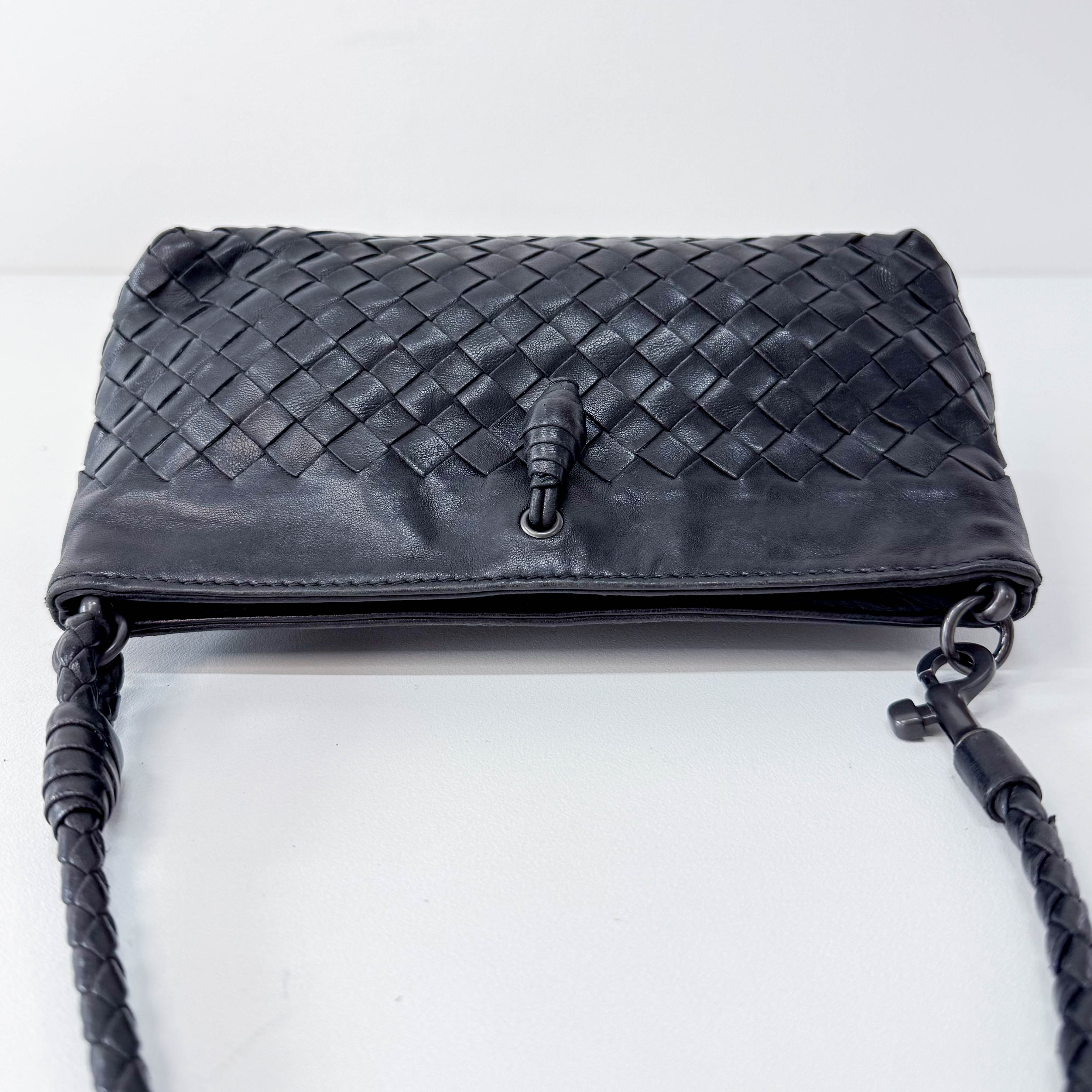 Intrecciato Black Bag