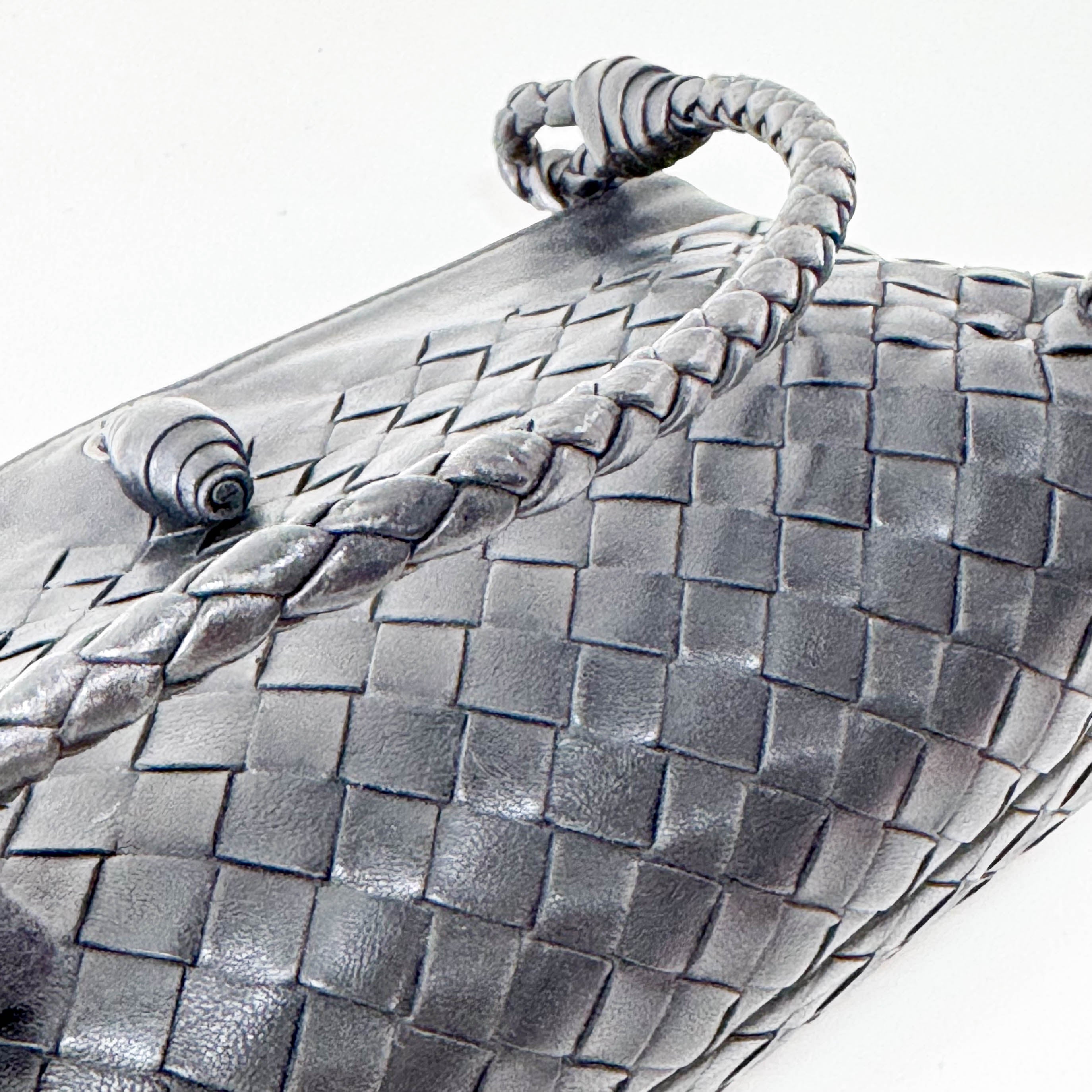 Intrecciato Black Bag