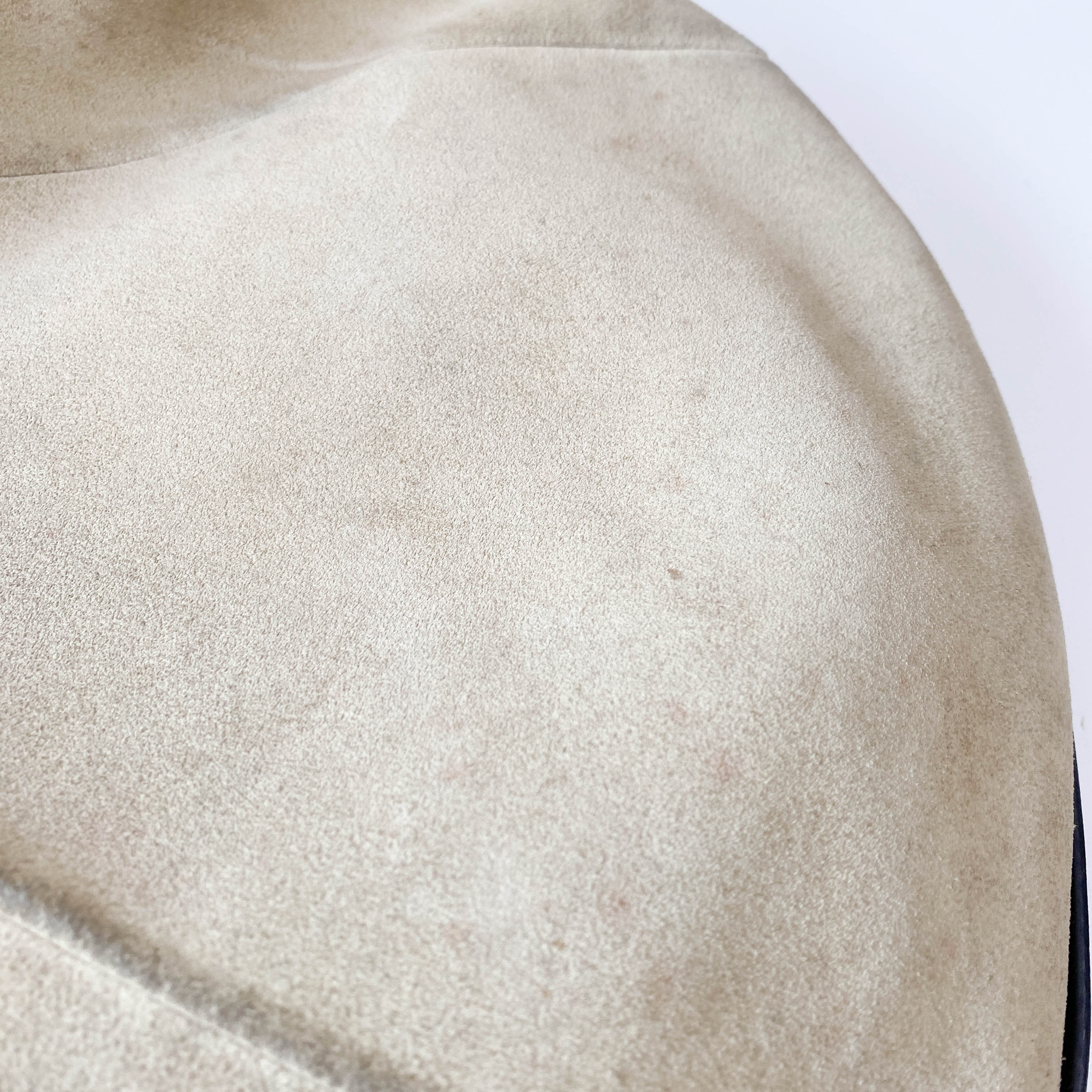 Mombasa Beige Suede Shoulder Bag