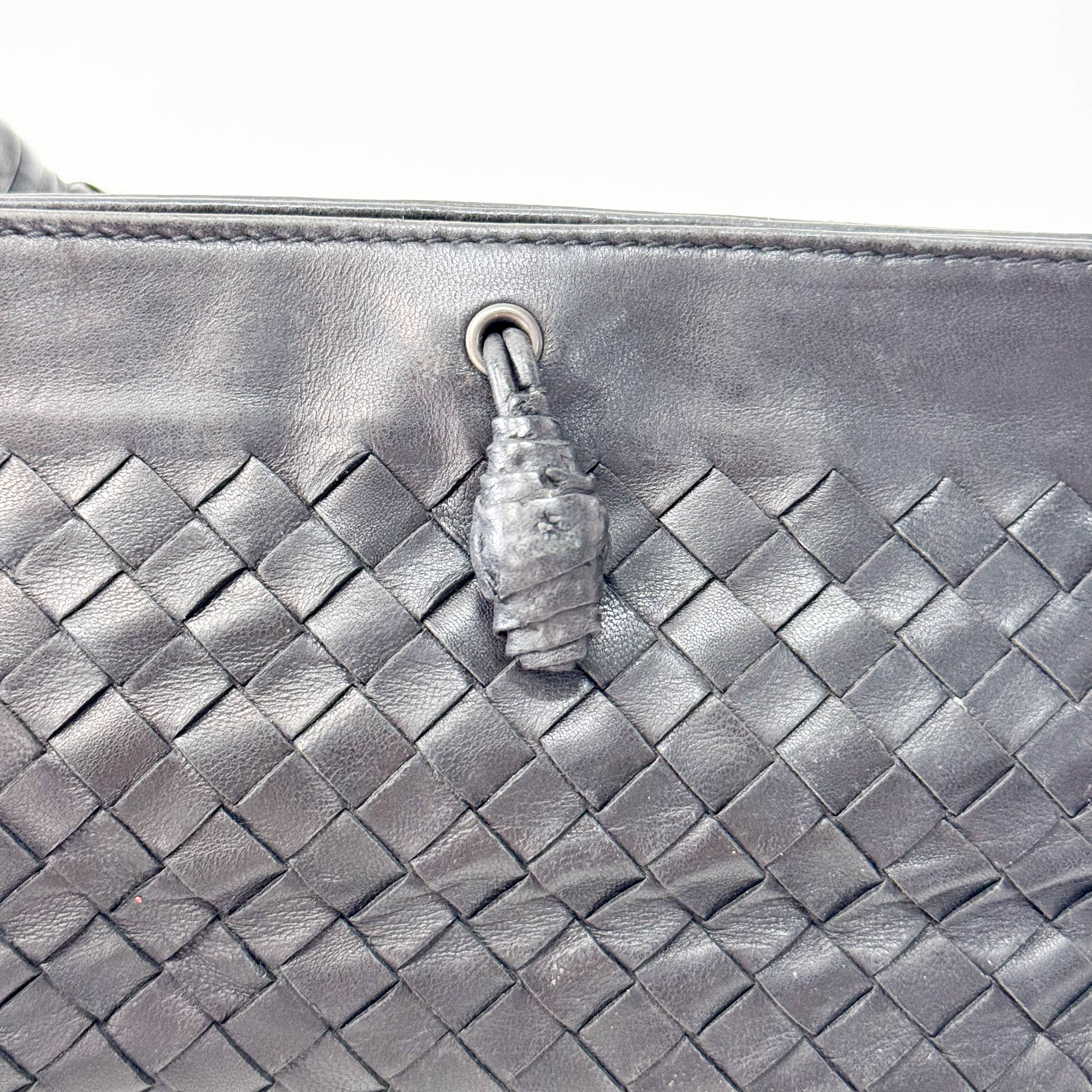 Intrecciato Black Bag