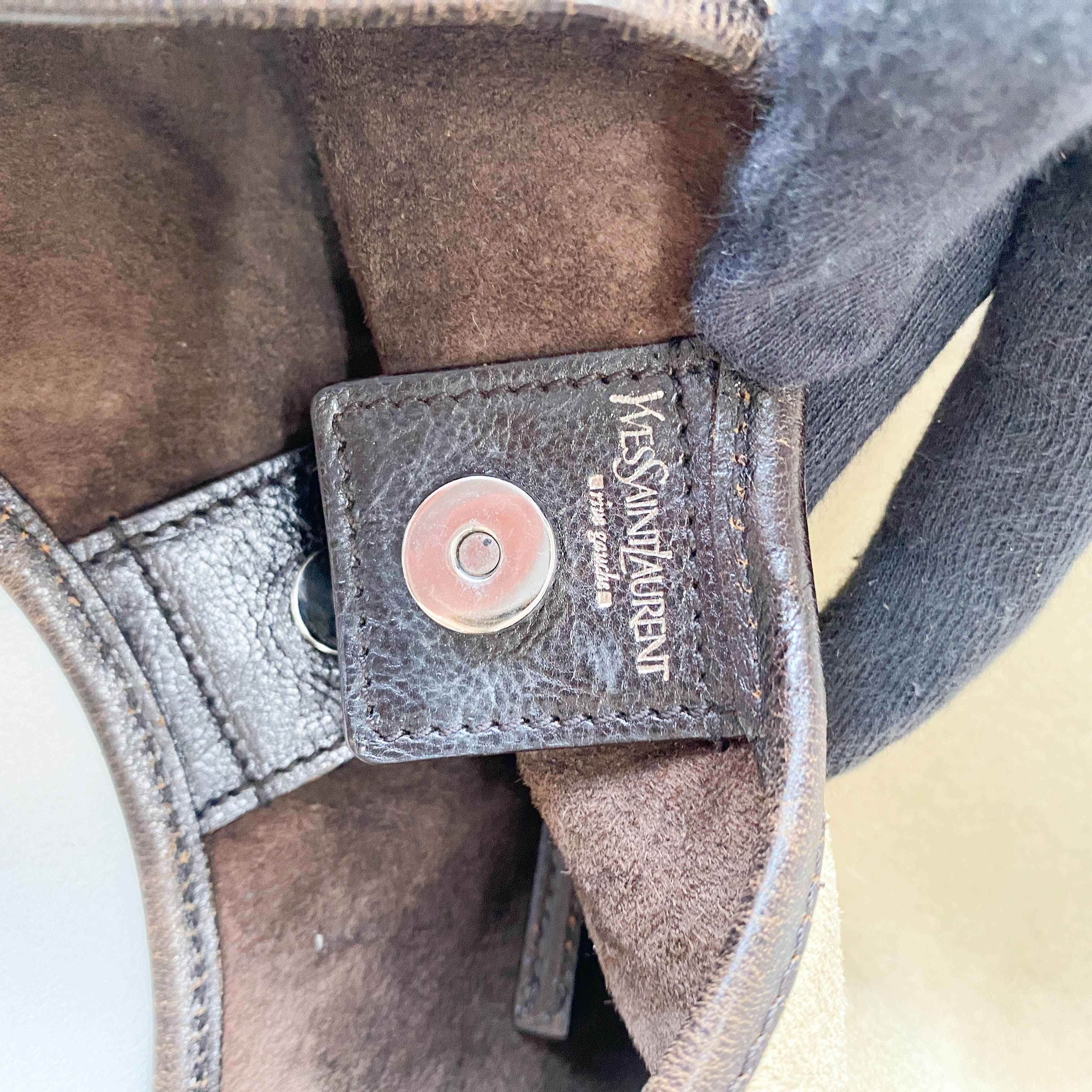 Mombasa Beige Suede Shoulder Bag