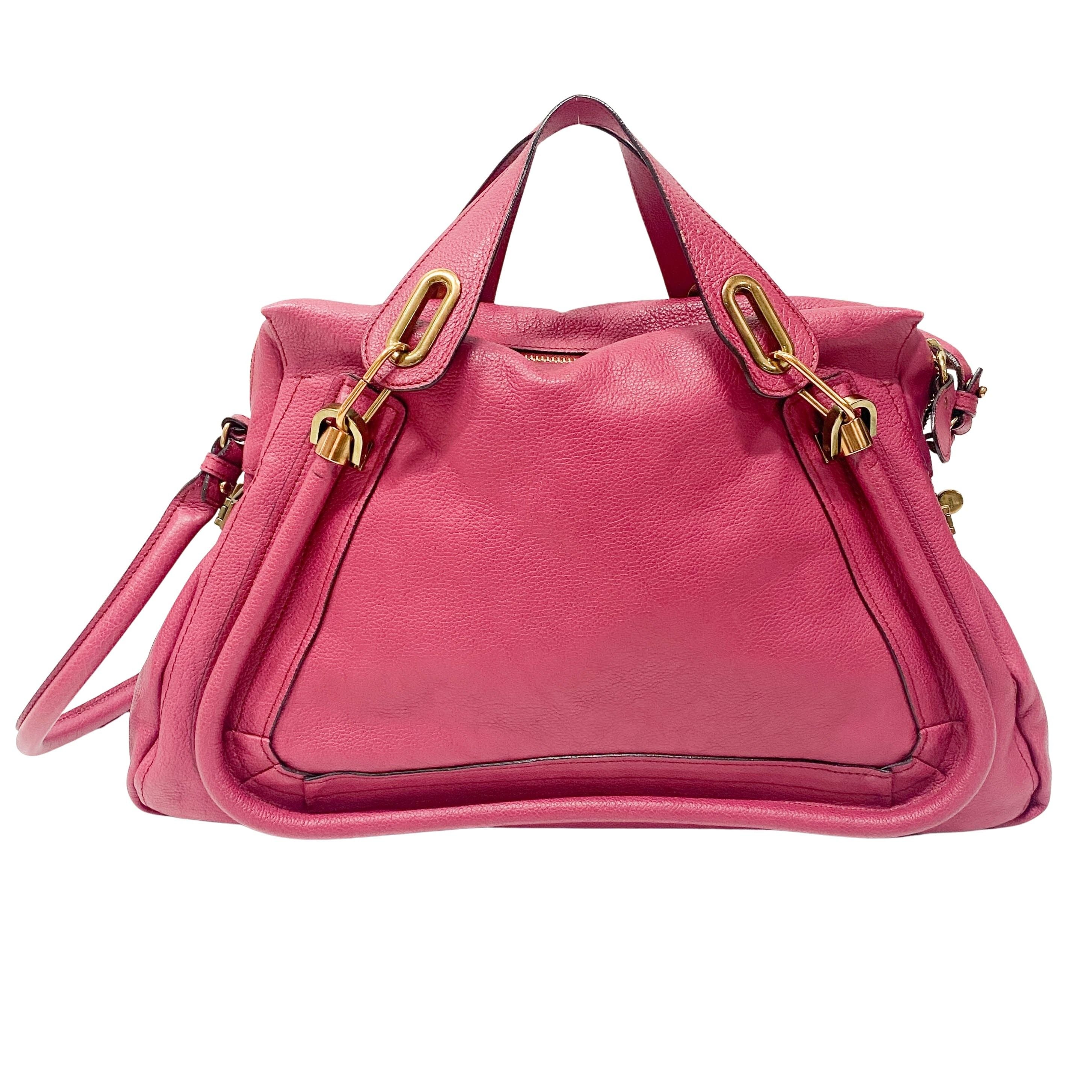 Large Paraty Pink Shoulder Bag