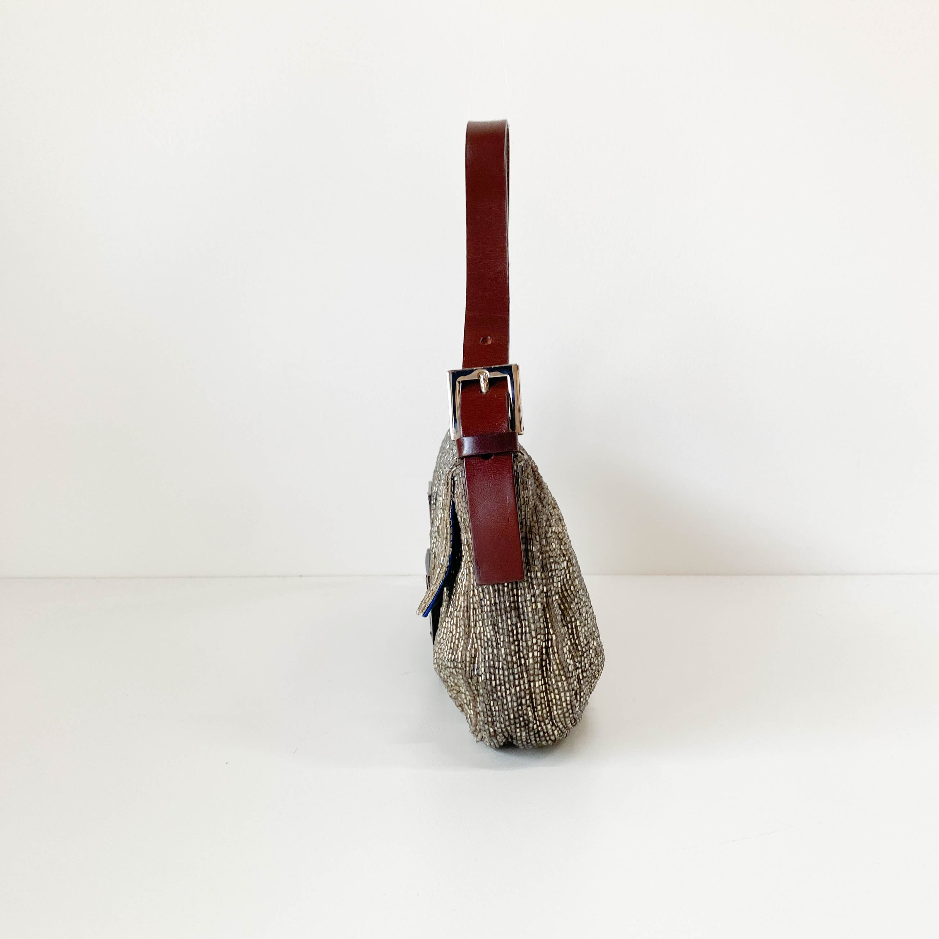 Baguette Silver Beads Bag