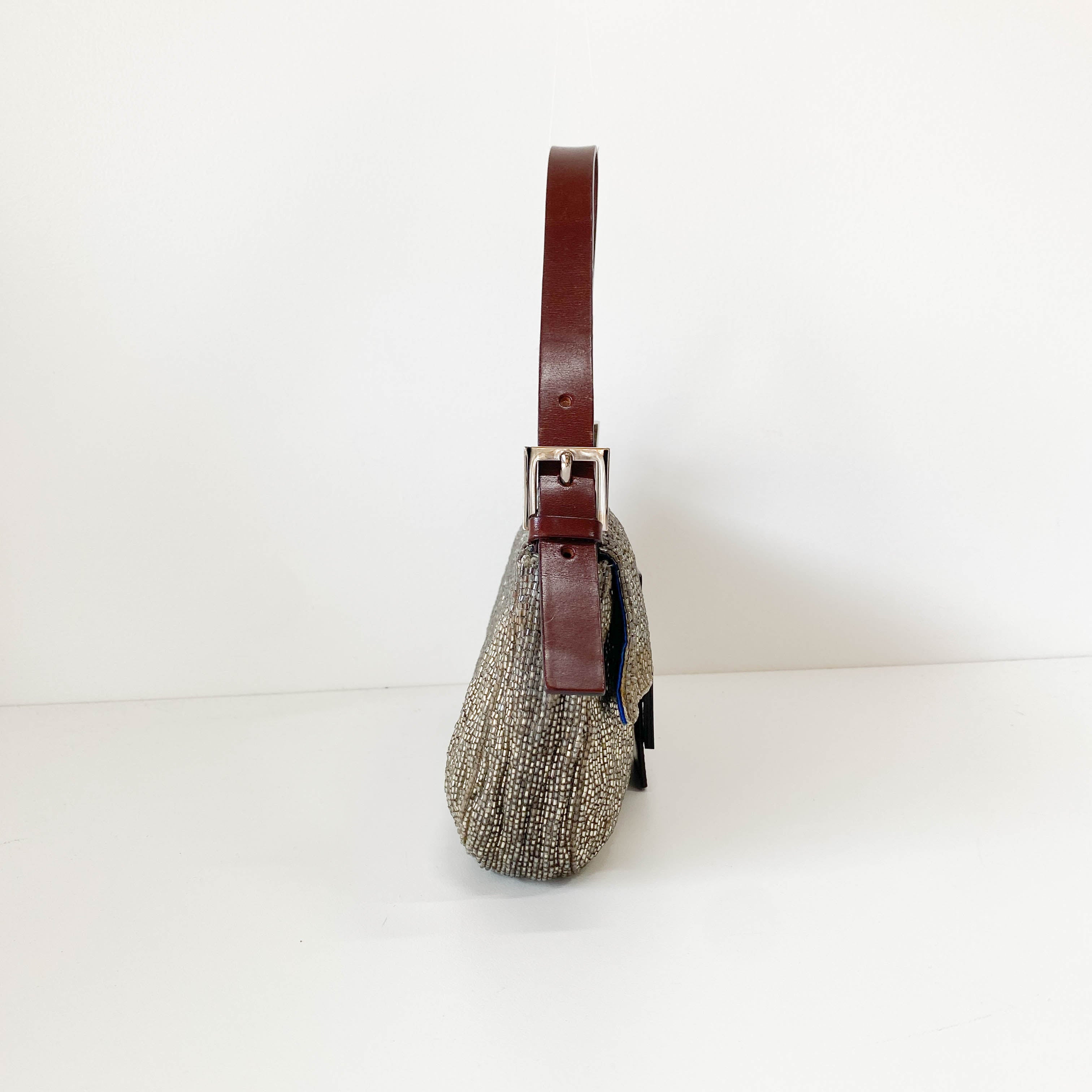 Baguette Silver Beads Bag