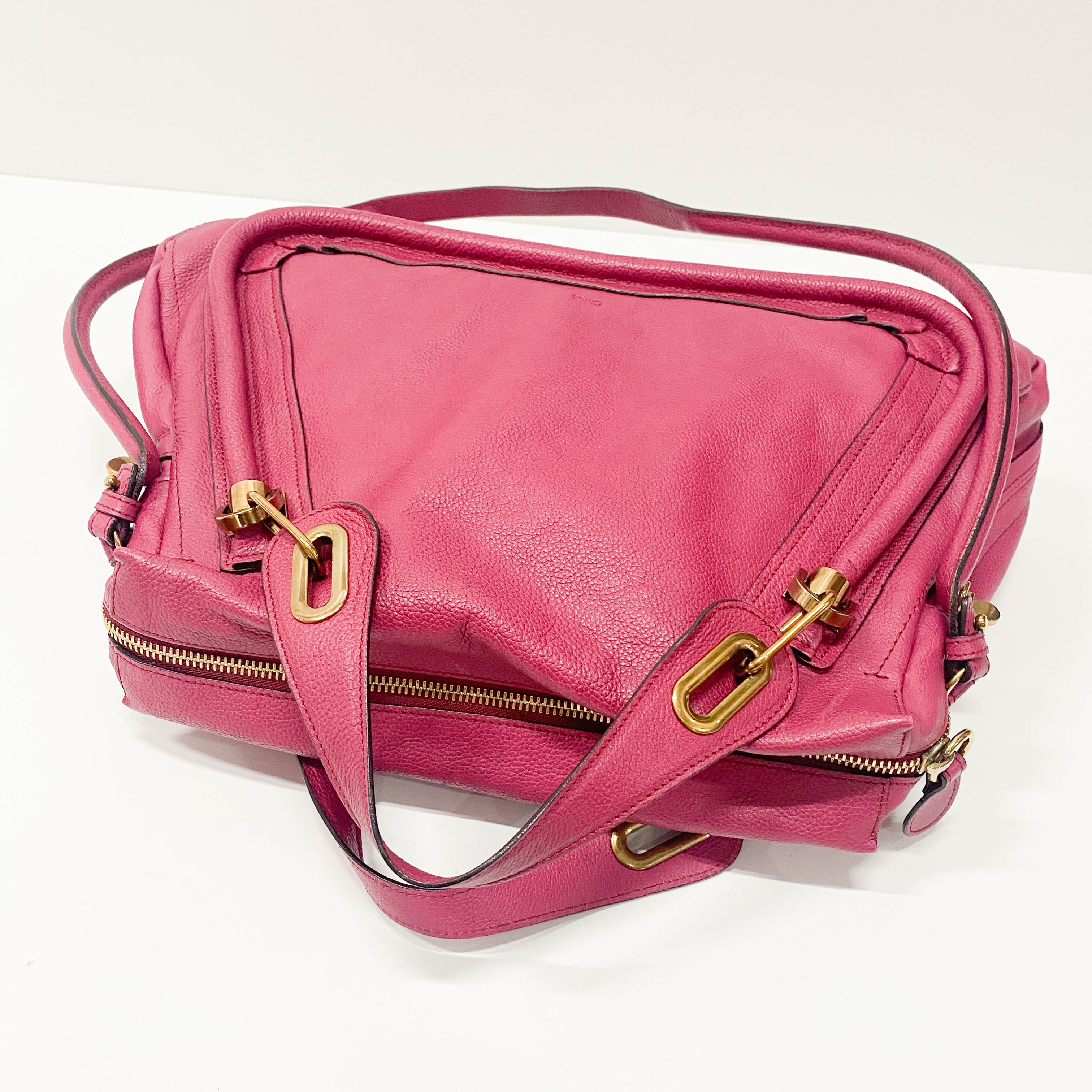 Large Paraty Pink Shoulder Bag
