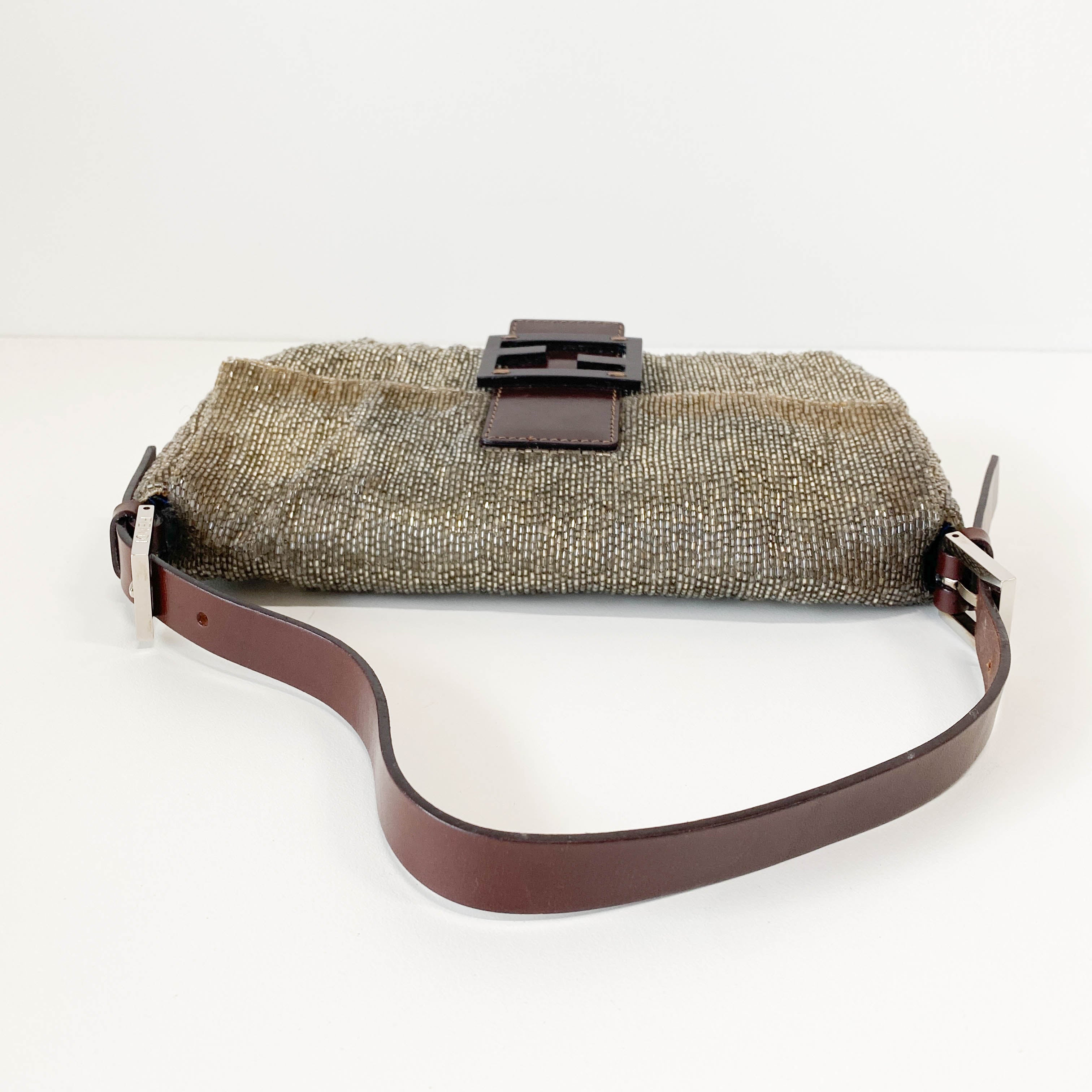 Baguette Silver Beads Bag