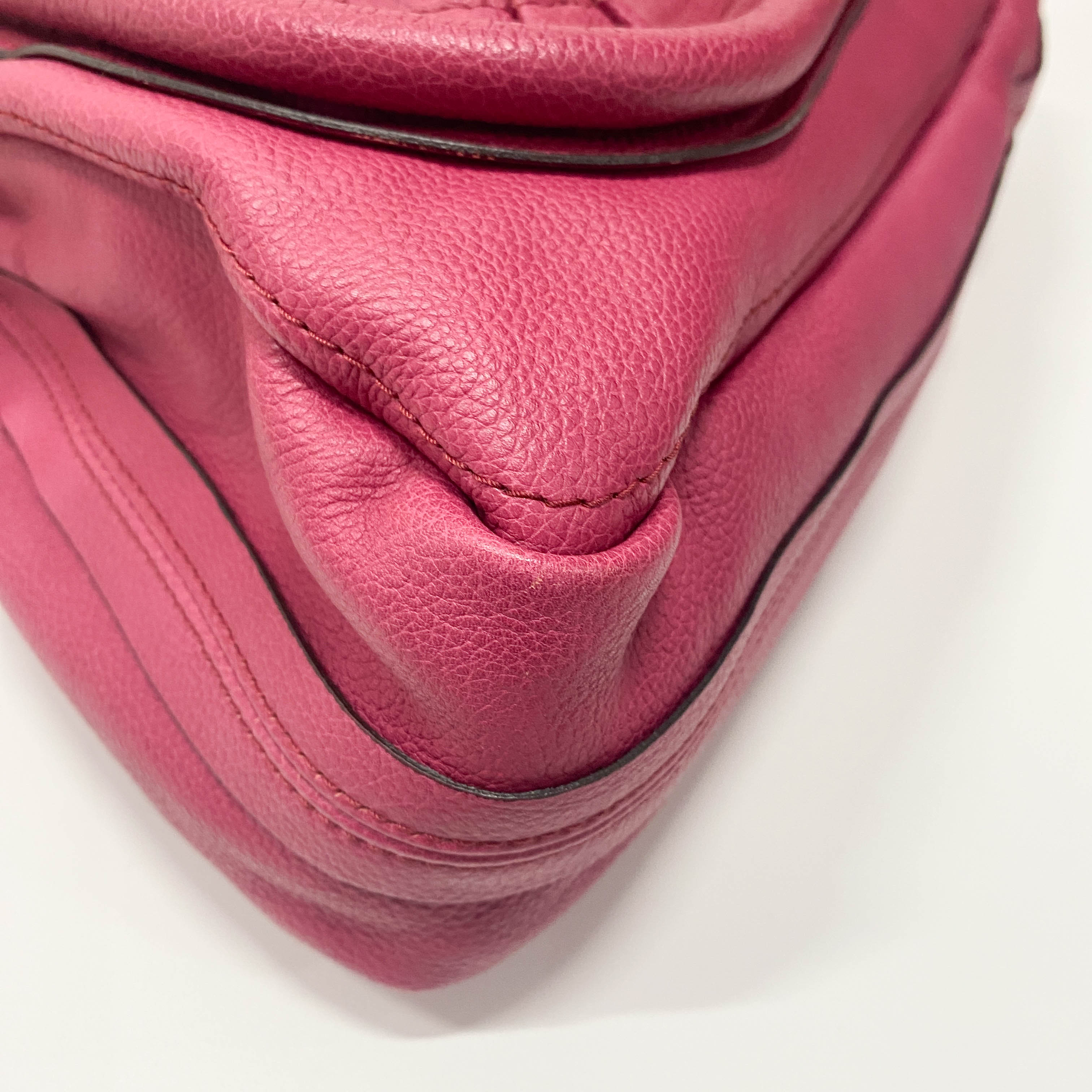 Large Paraty Pink Shoulder Bag