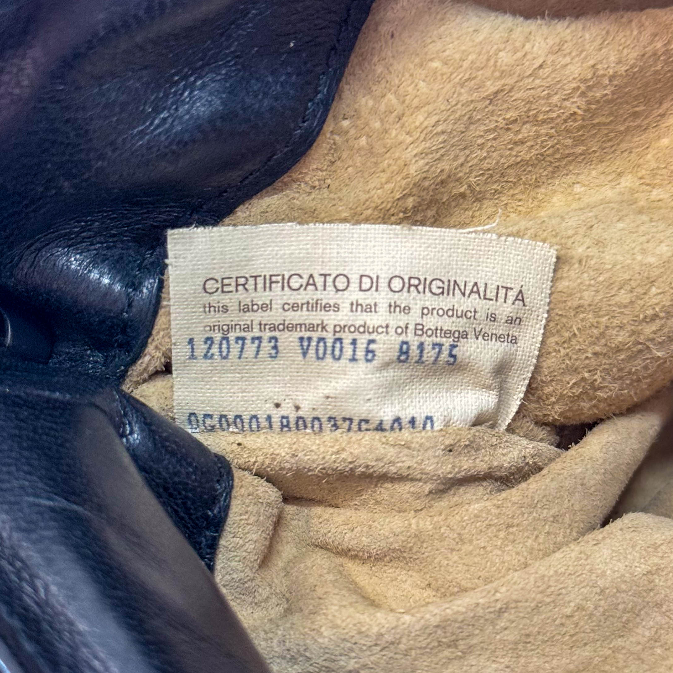 Intrecciato Black Bag