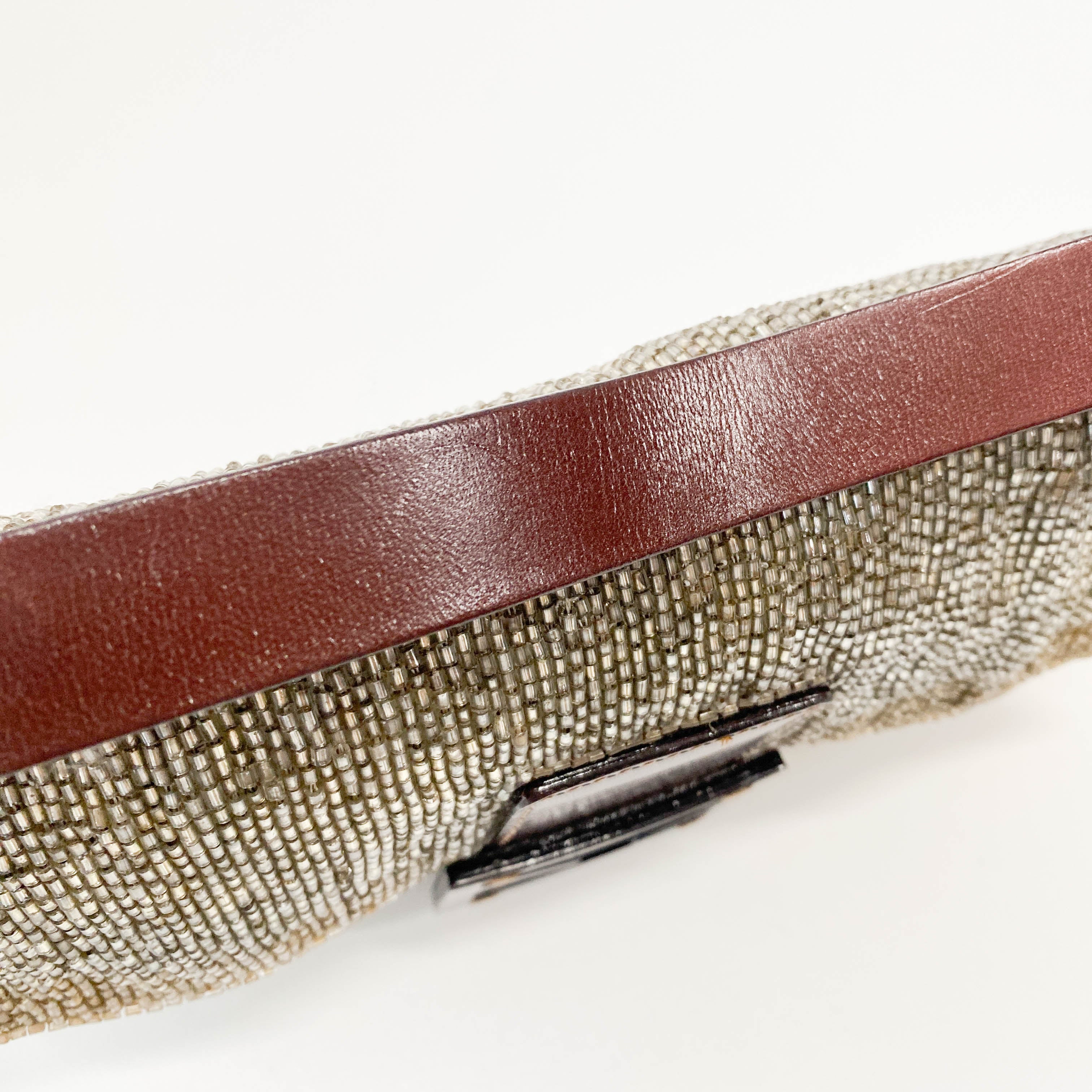 Baguette Silver Beads Bag