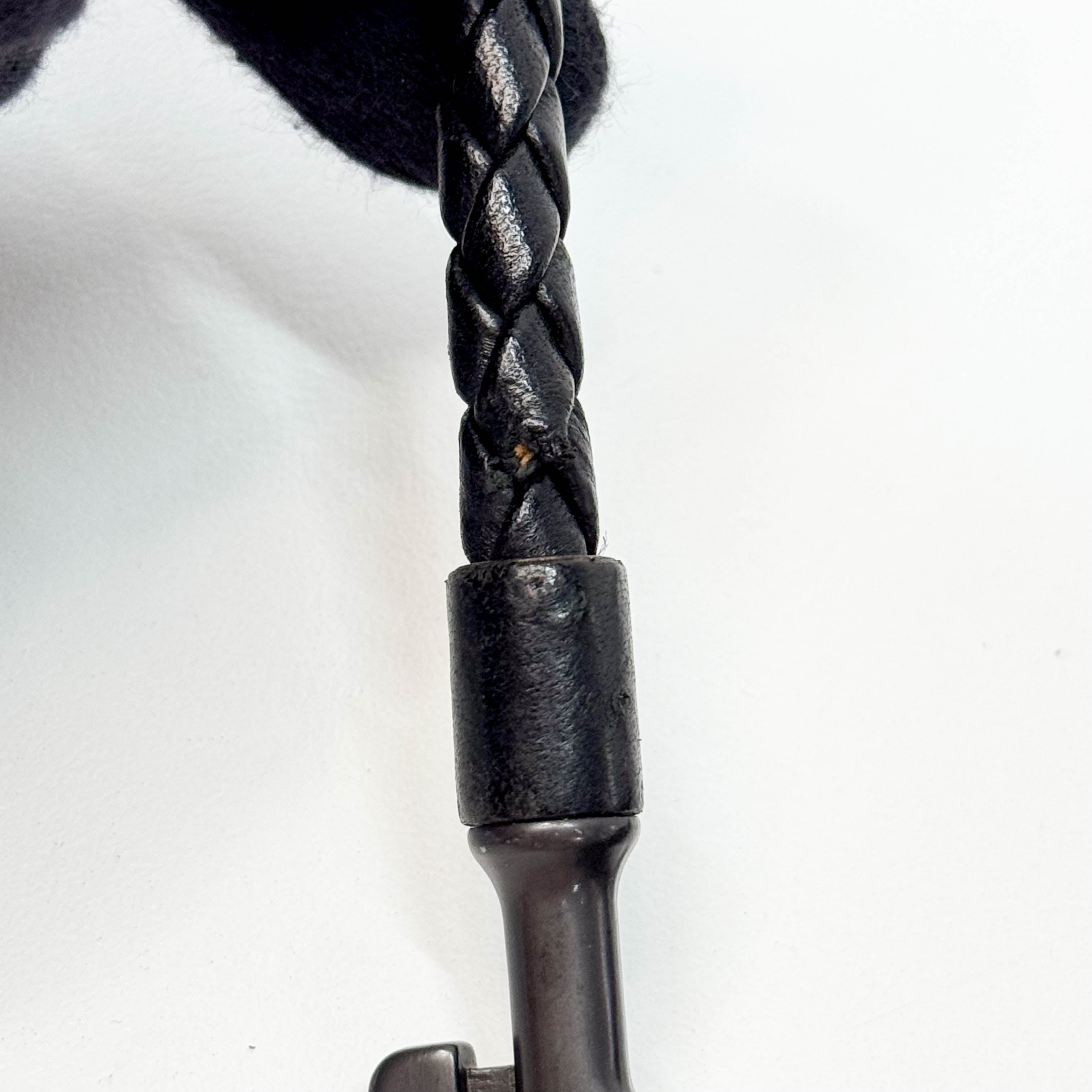 Intrecciato Black Bag