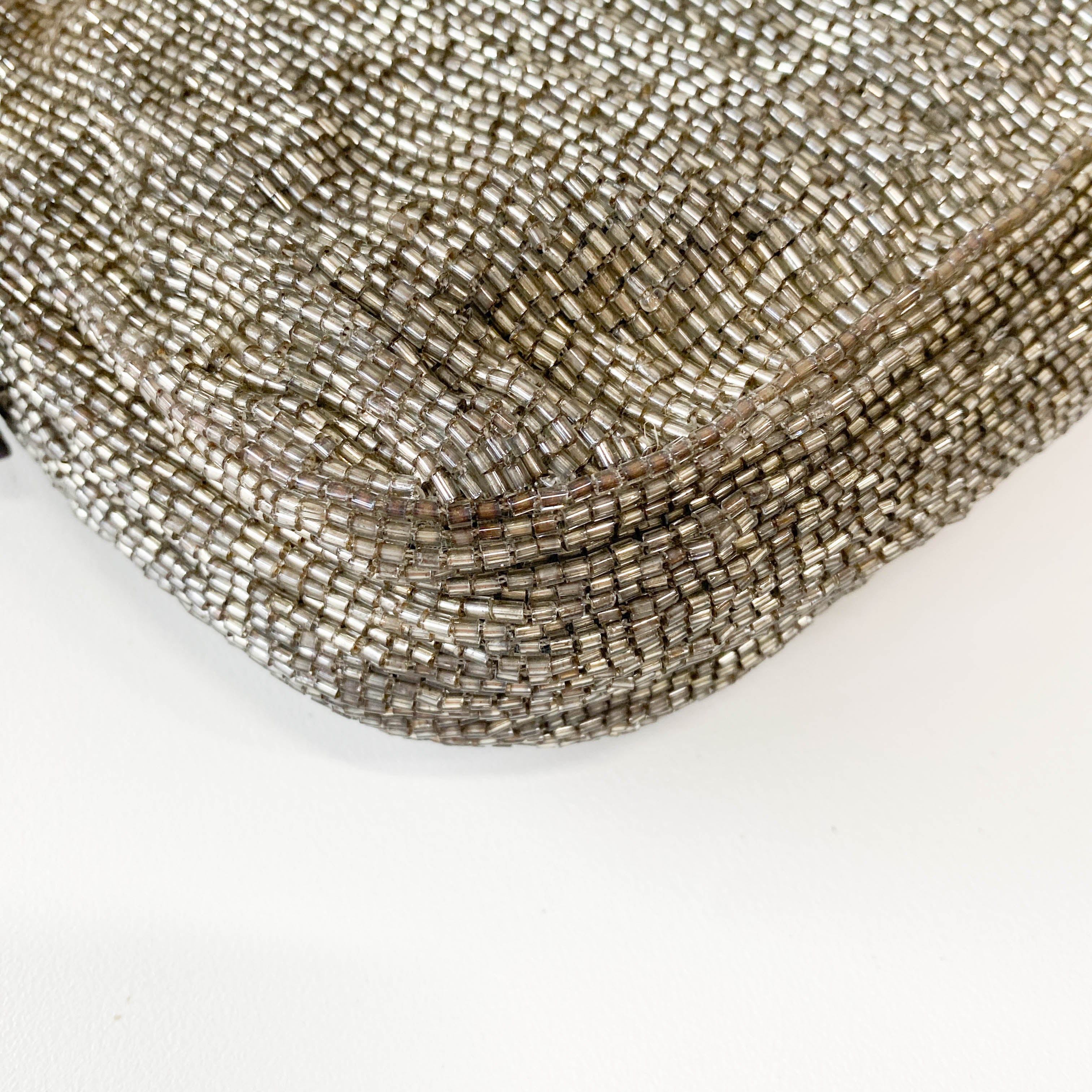 Baguette Silver Beads Bag
