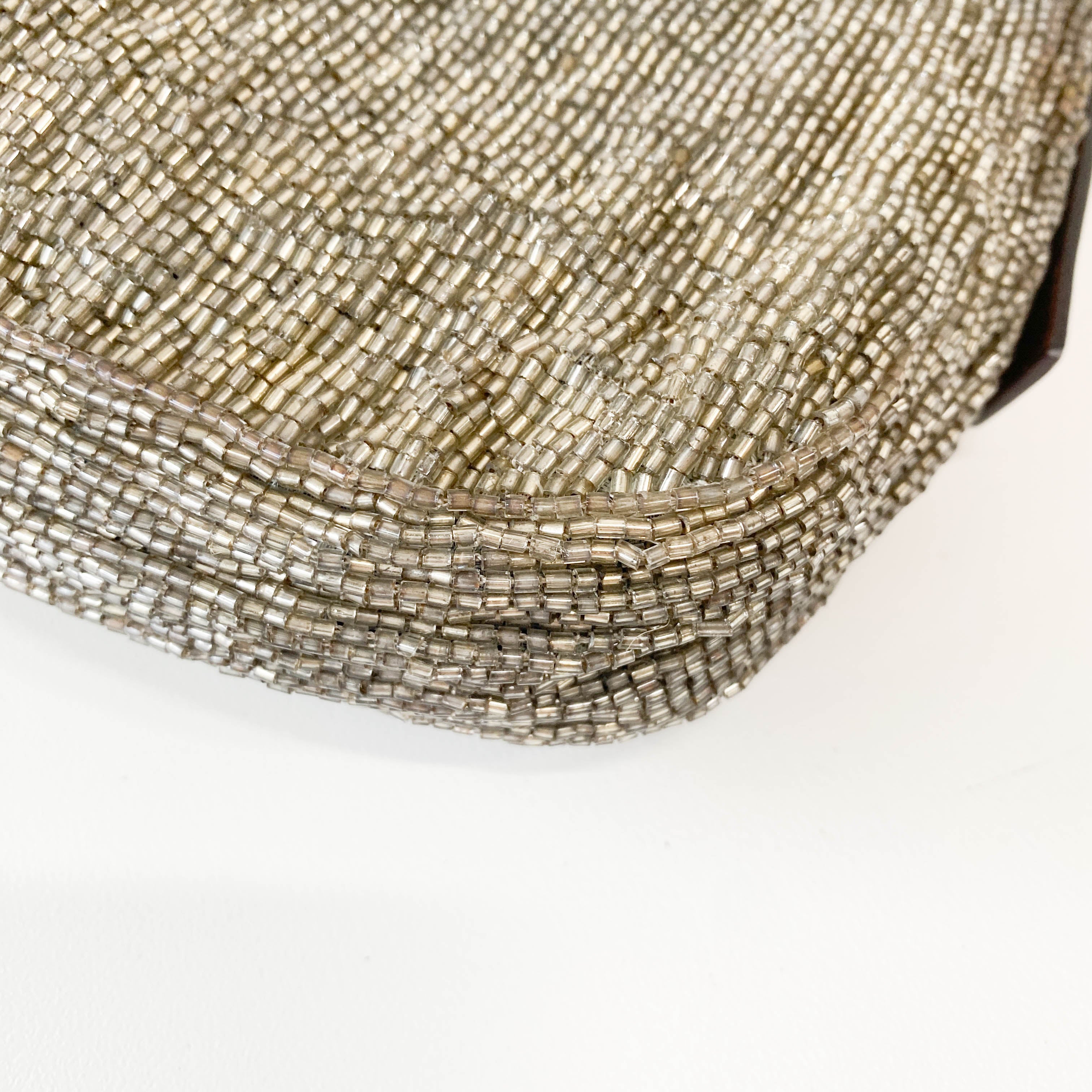 Baguette Silver Beads Bag