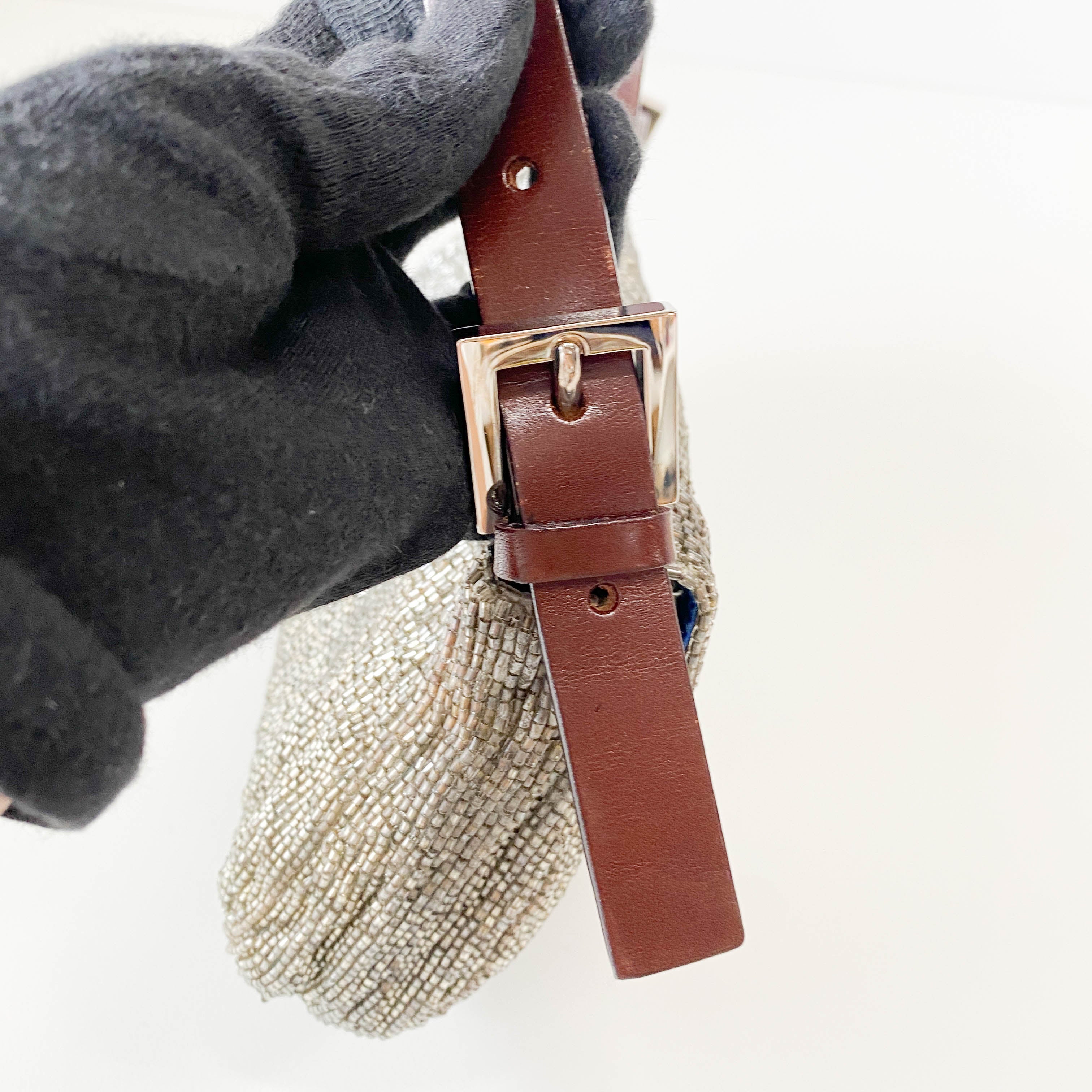 Baguette Silver Beads Bag