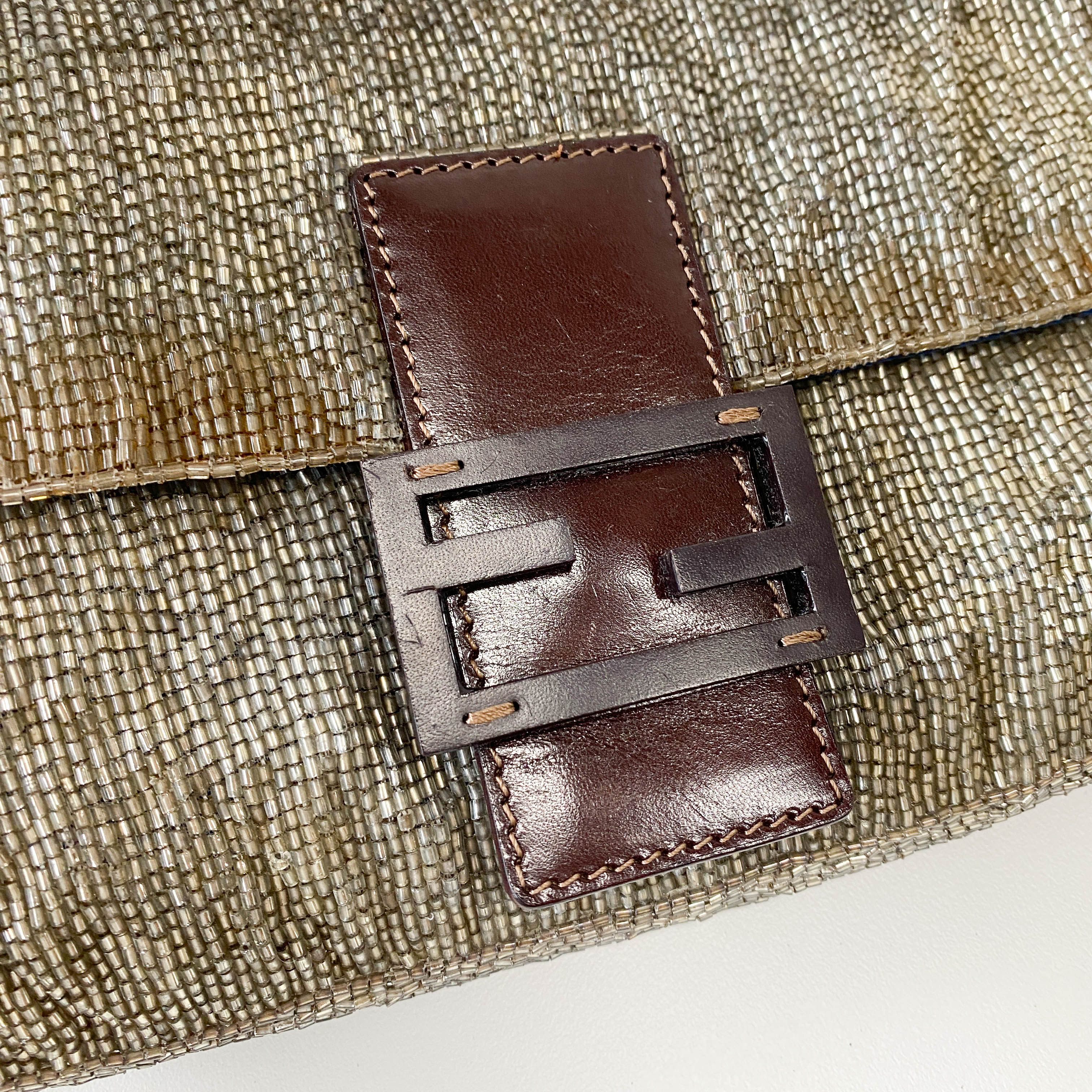 Baguette Silver Beads Bag