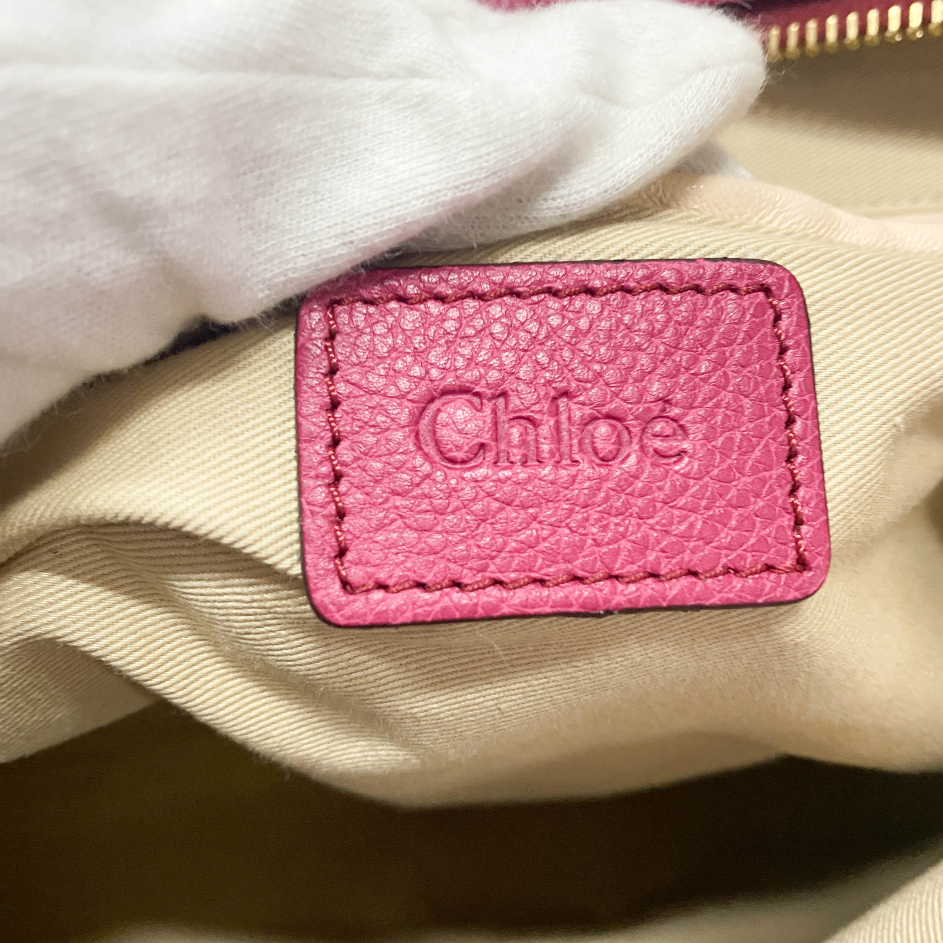 Large Paraty Pink Shoulder Bag