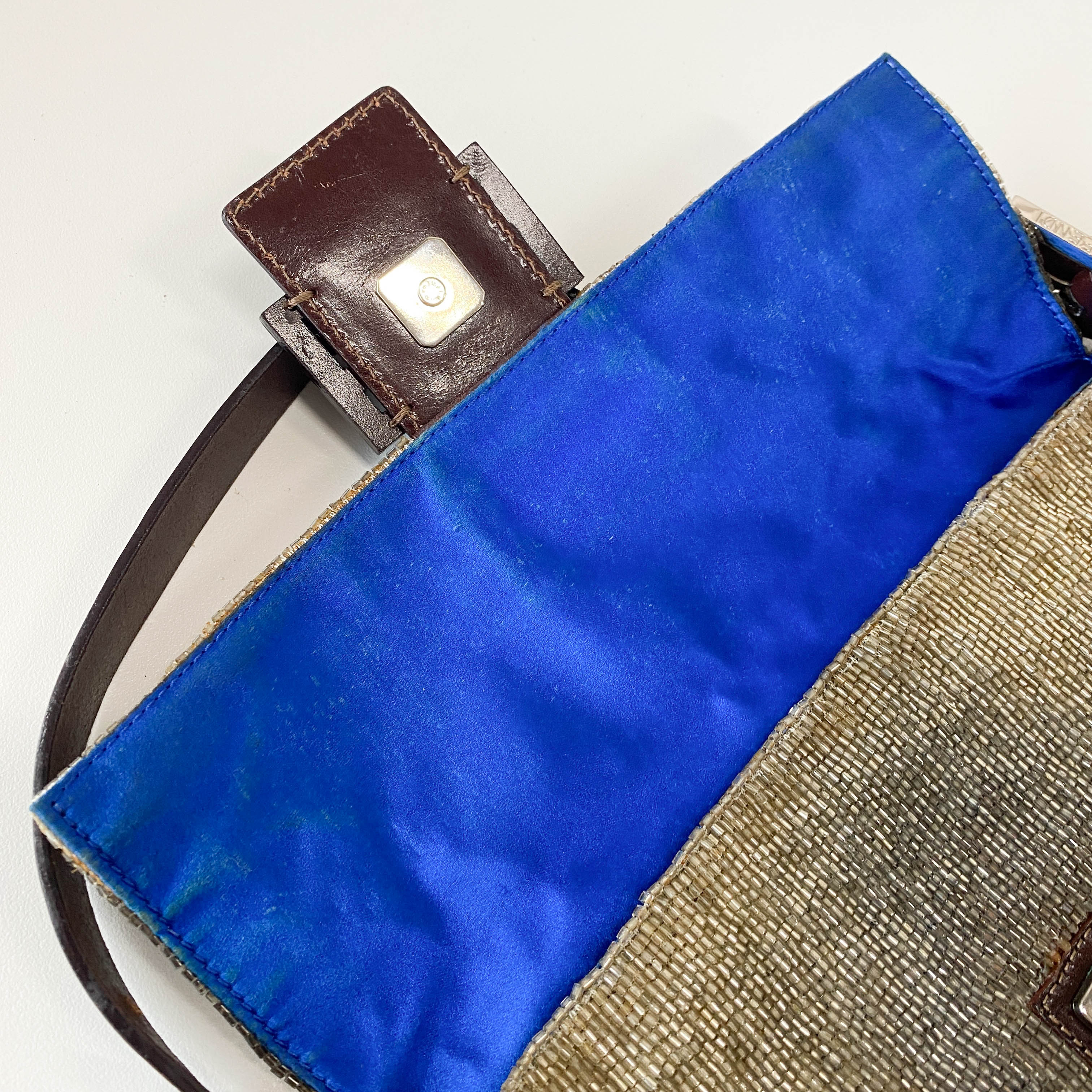 Baguette Silver Beads Bag