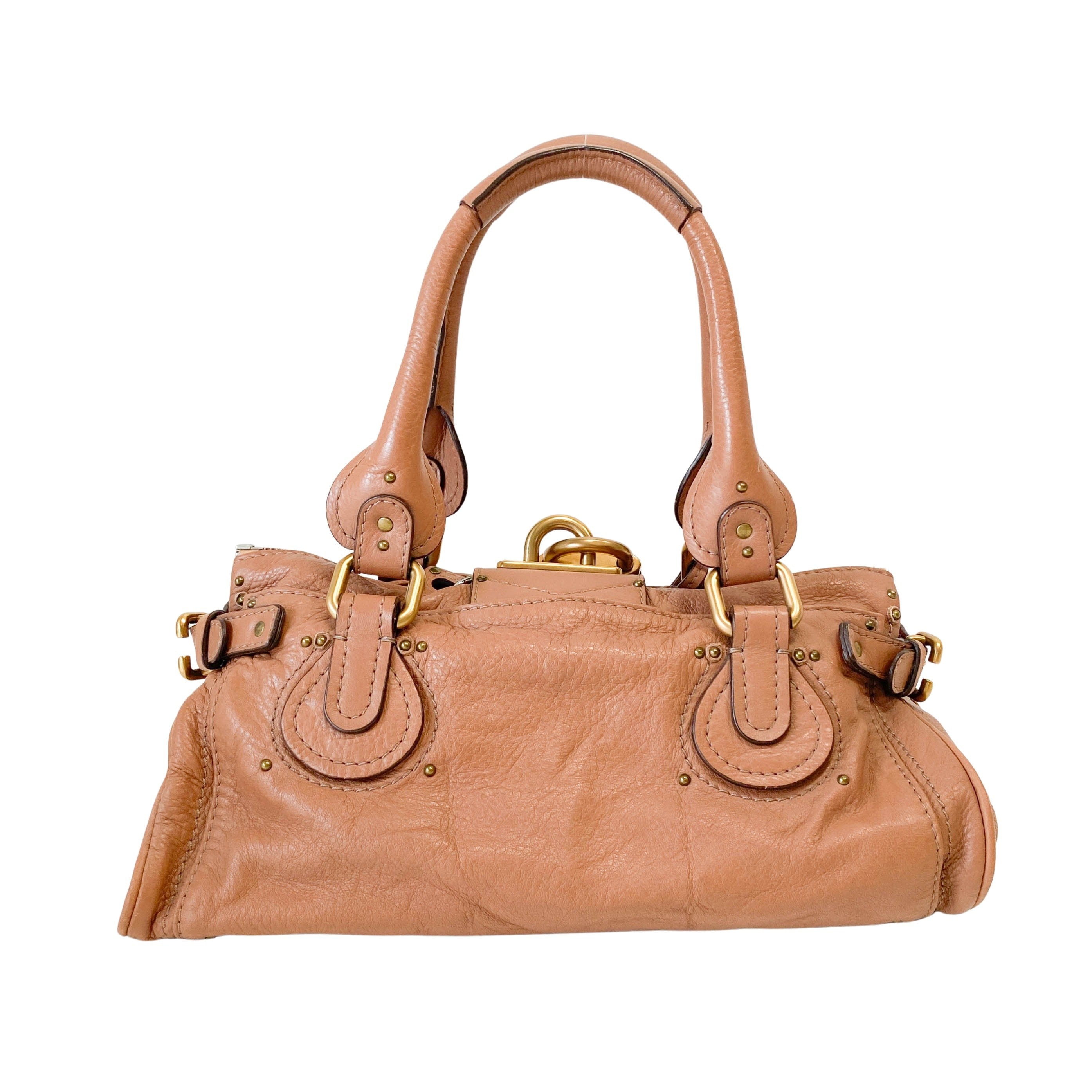 Paddington Brown Leather Shoulder Bag