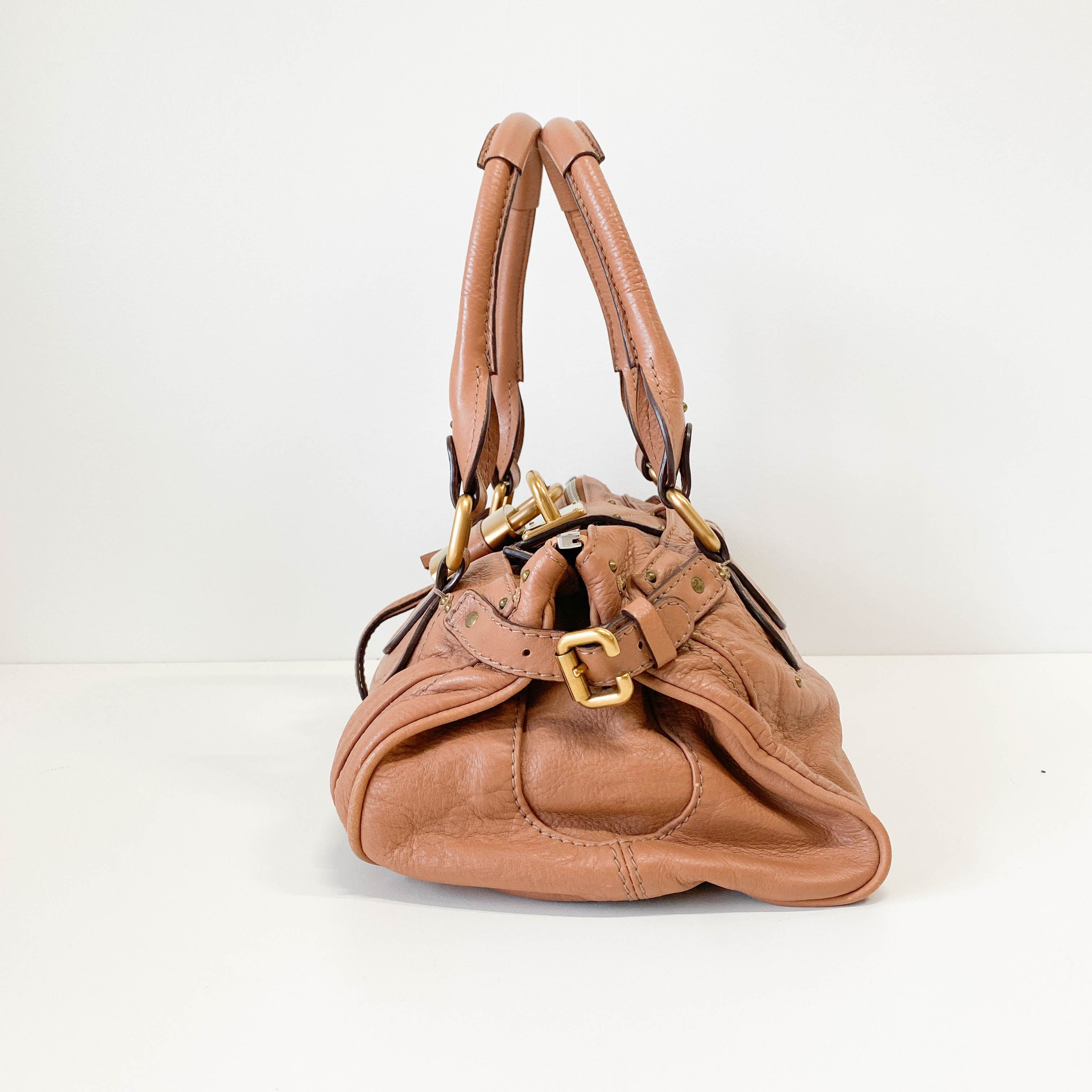 Paddington Brown Leather Shoulder Bag
