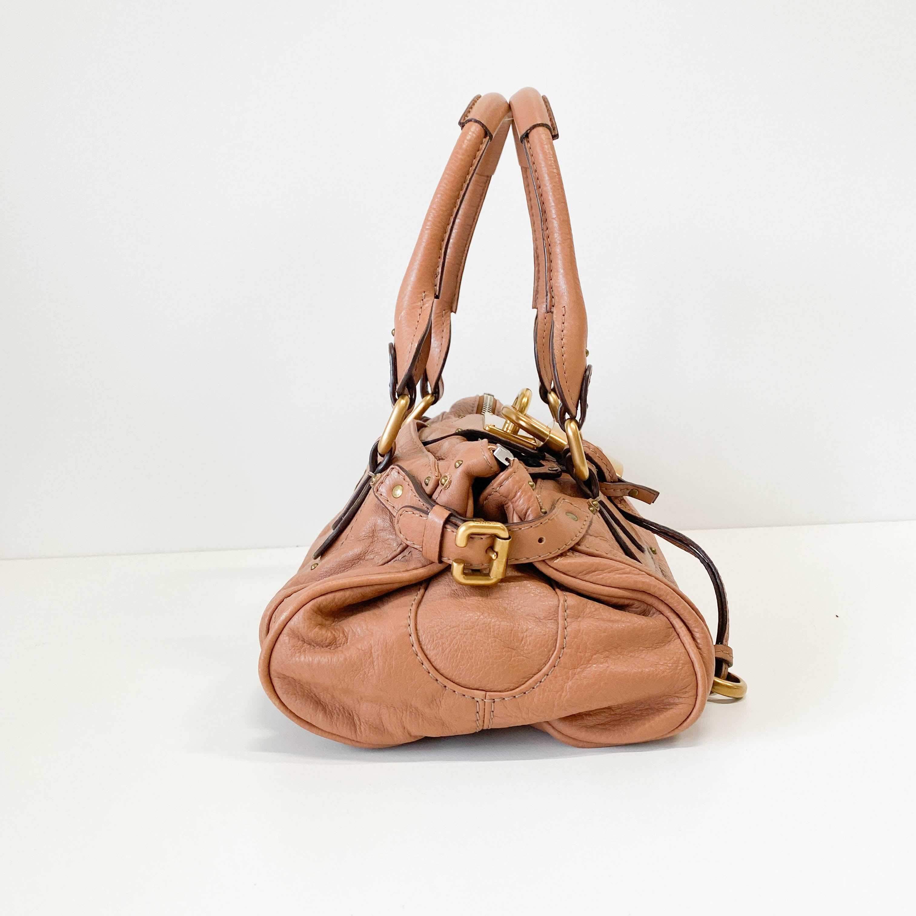 Paddington Brown Leather Shoulder Bag