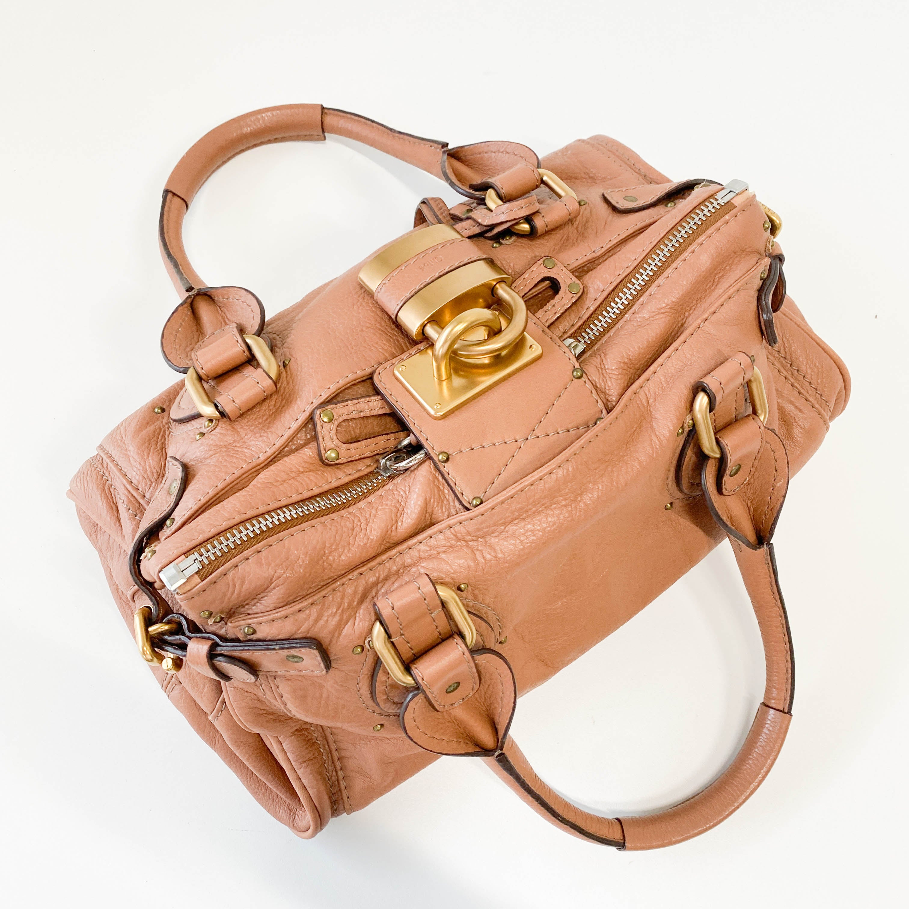 Paddington Brown Leather Shoulder Bag