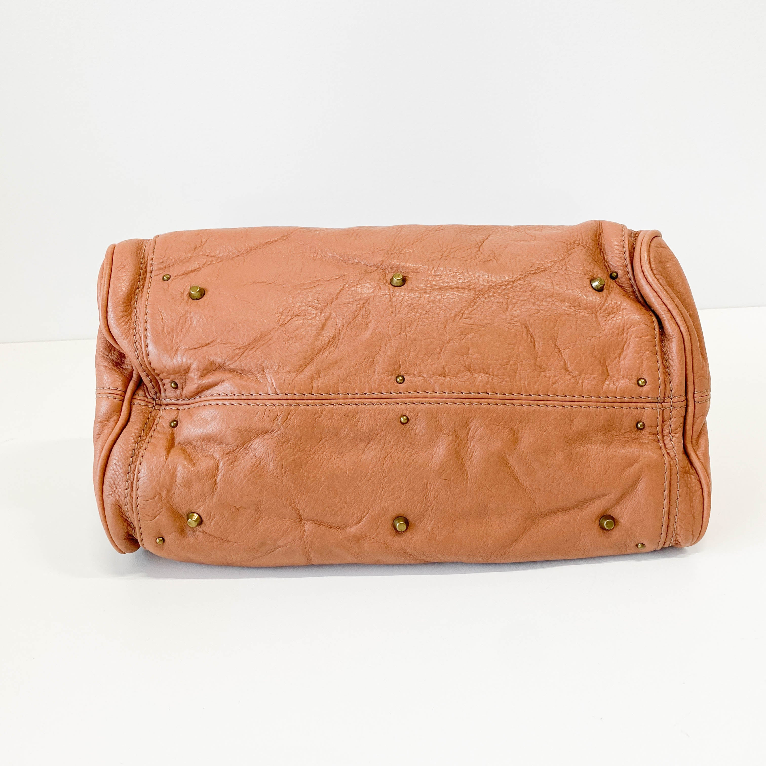Paddington Brown Leather Shoulder Bag
