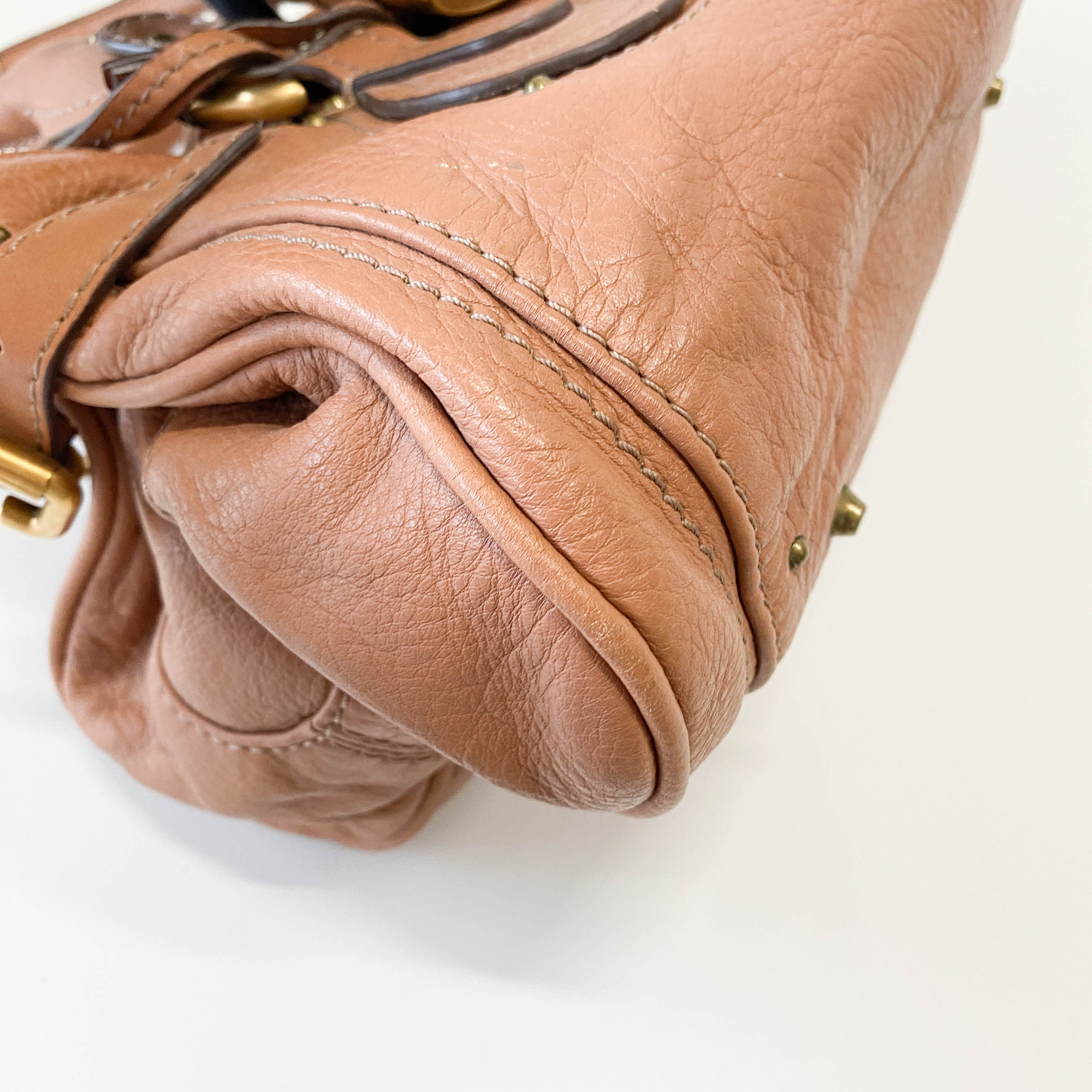 Paddington Brown Leather Shoulder Bag