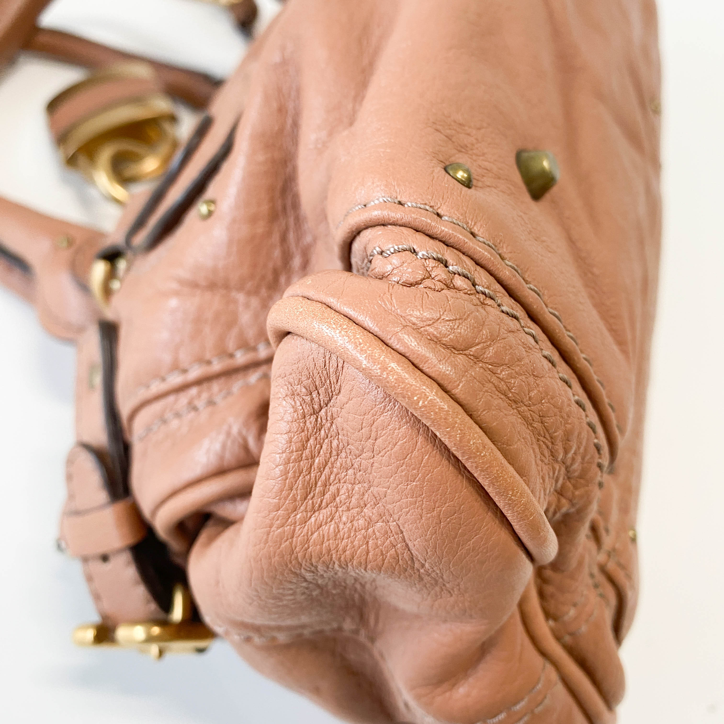 Paddington Brown Leather Shoulder Bag