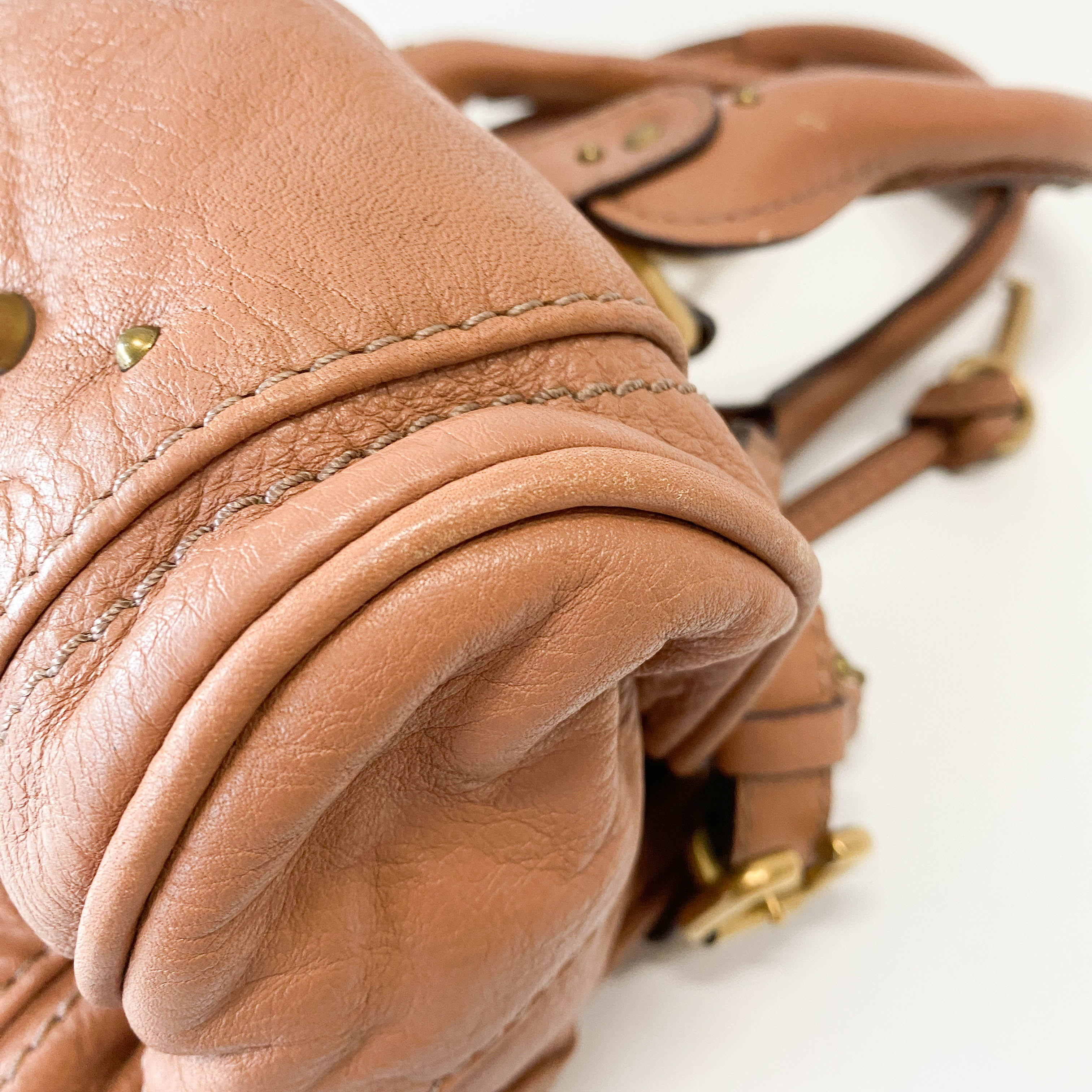 Paddington Brown Leather Shoulder Bag