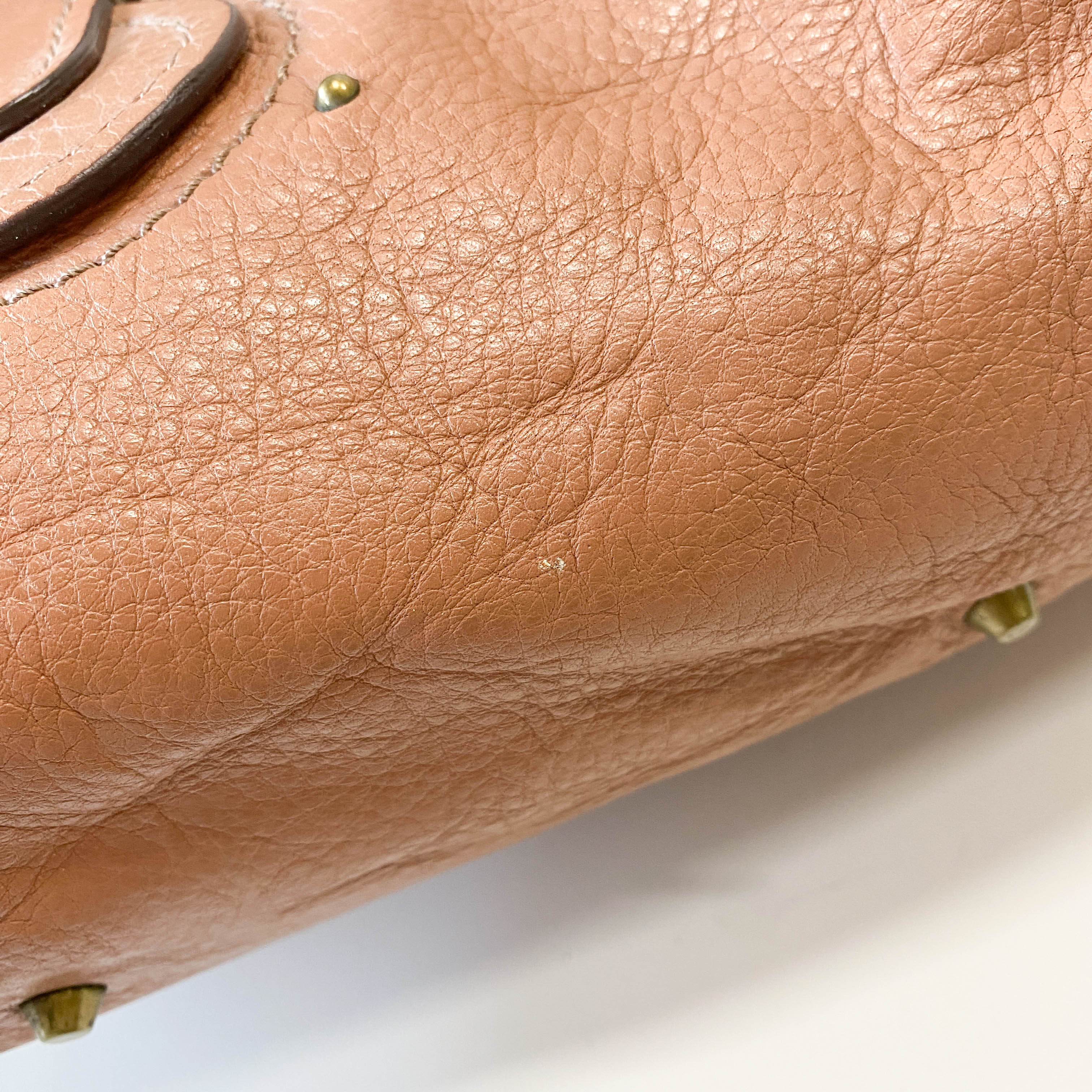 Paddington Brown Leather Shoulder Bag