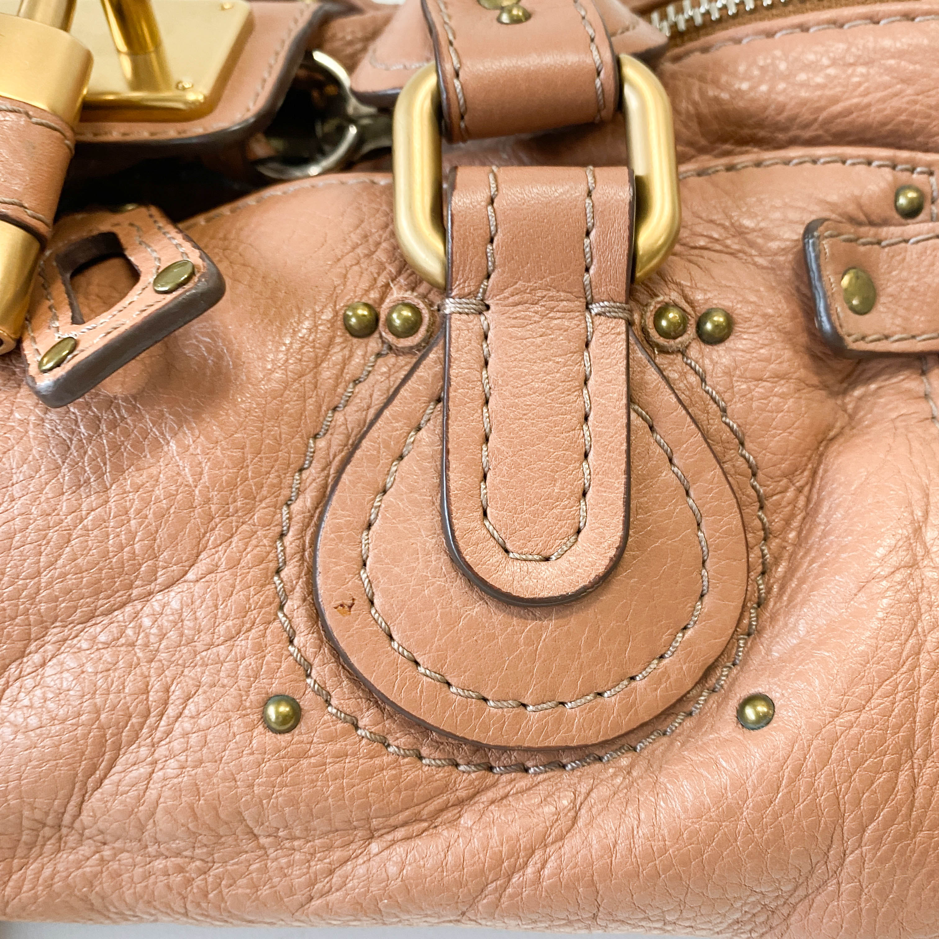 Paddington Brown Leather Shoulder Bag