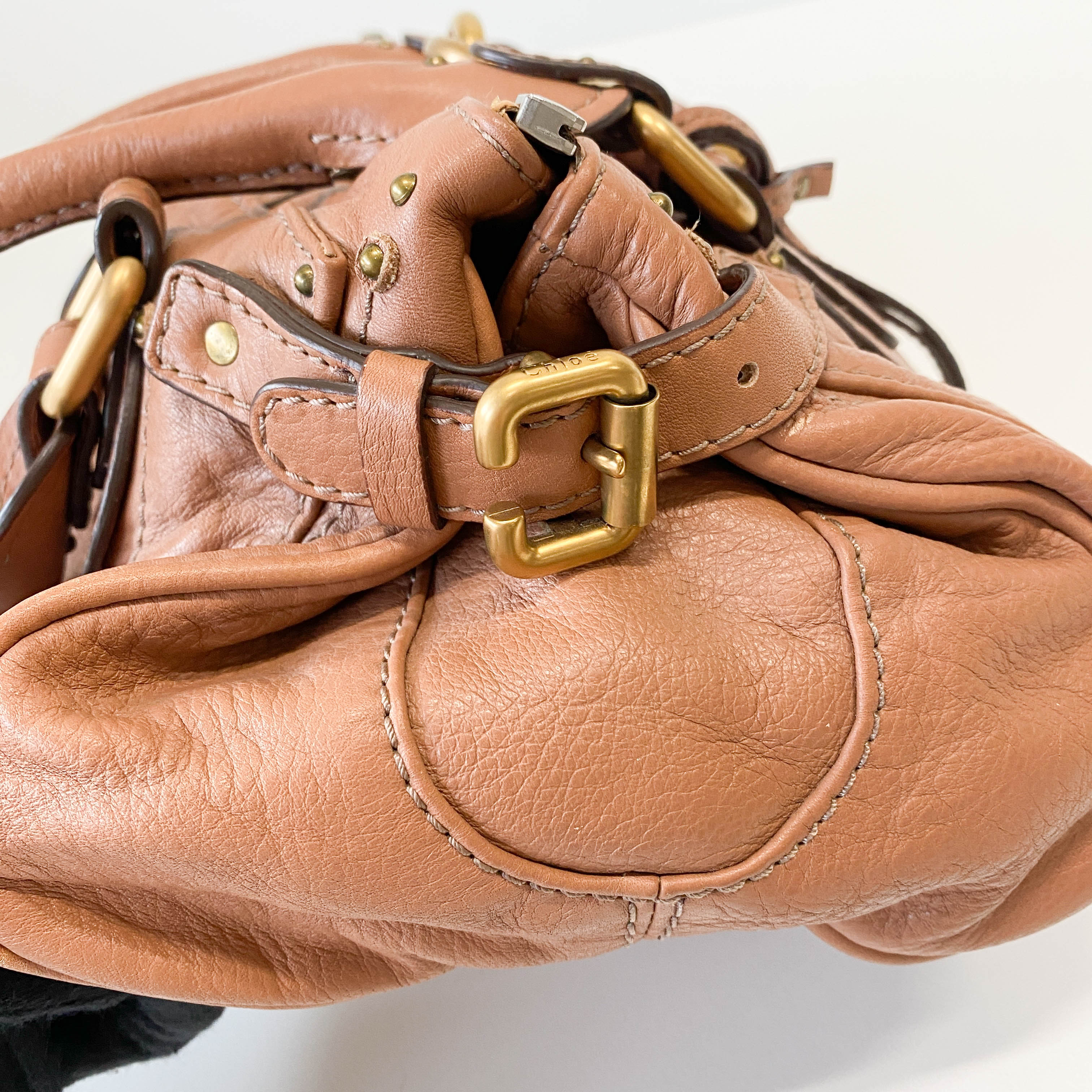 Paddington Brown Leather Shoulder Bag