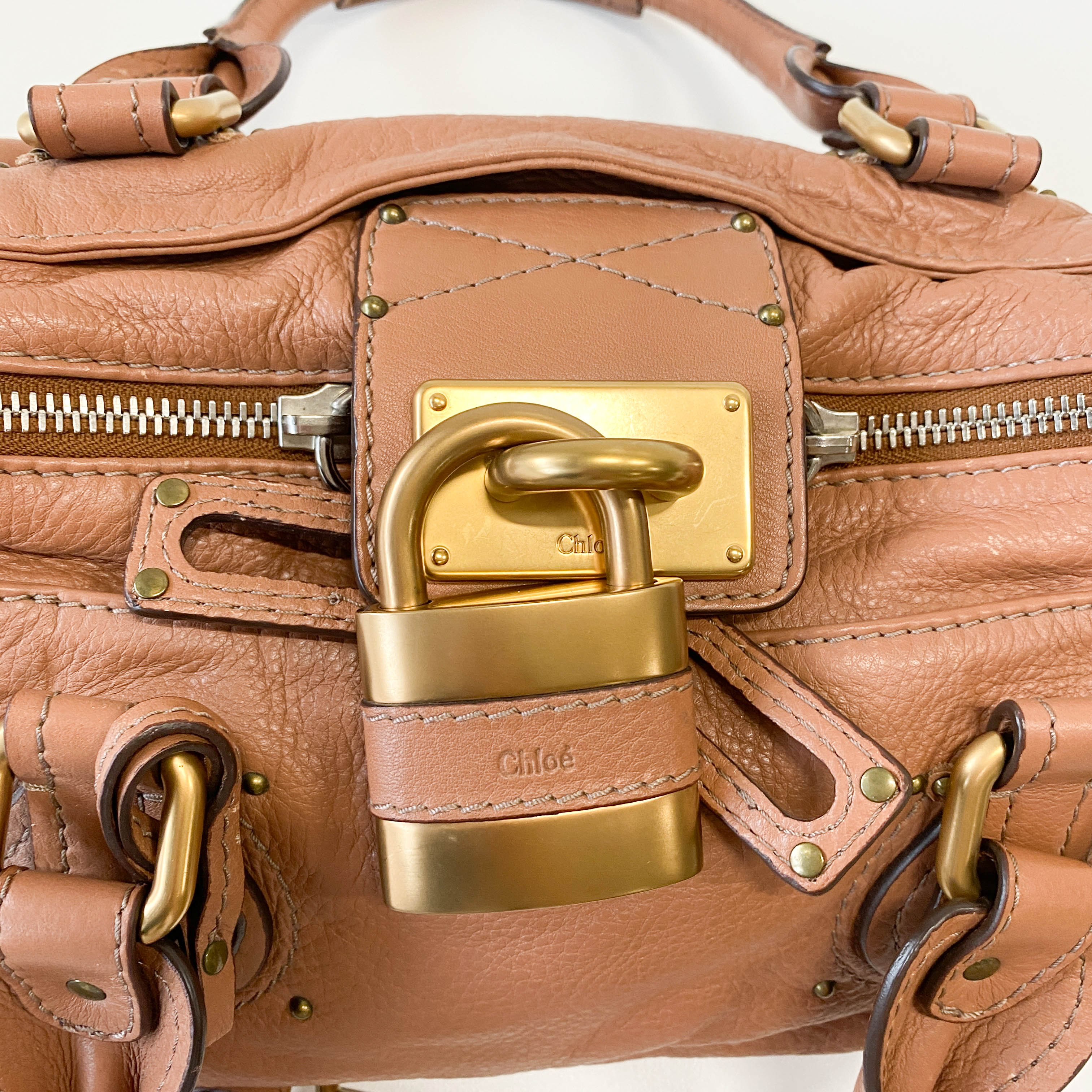 Paddington Brown Leather Shoulder Bag