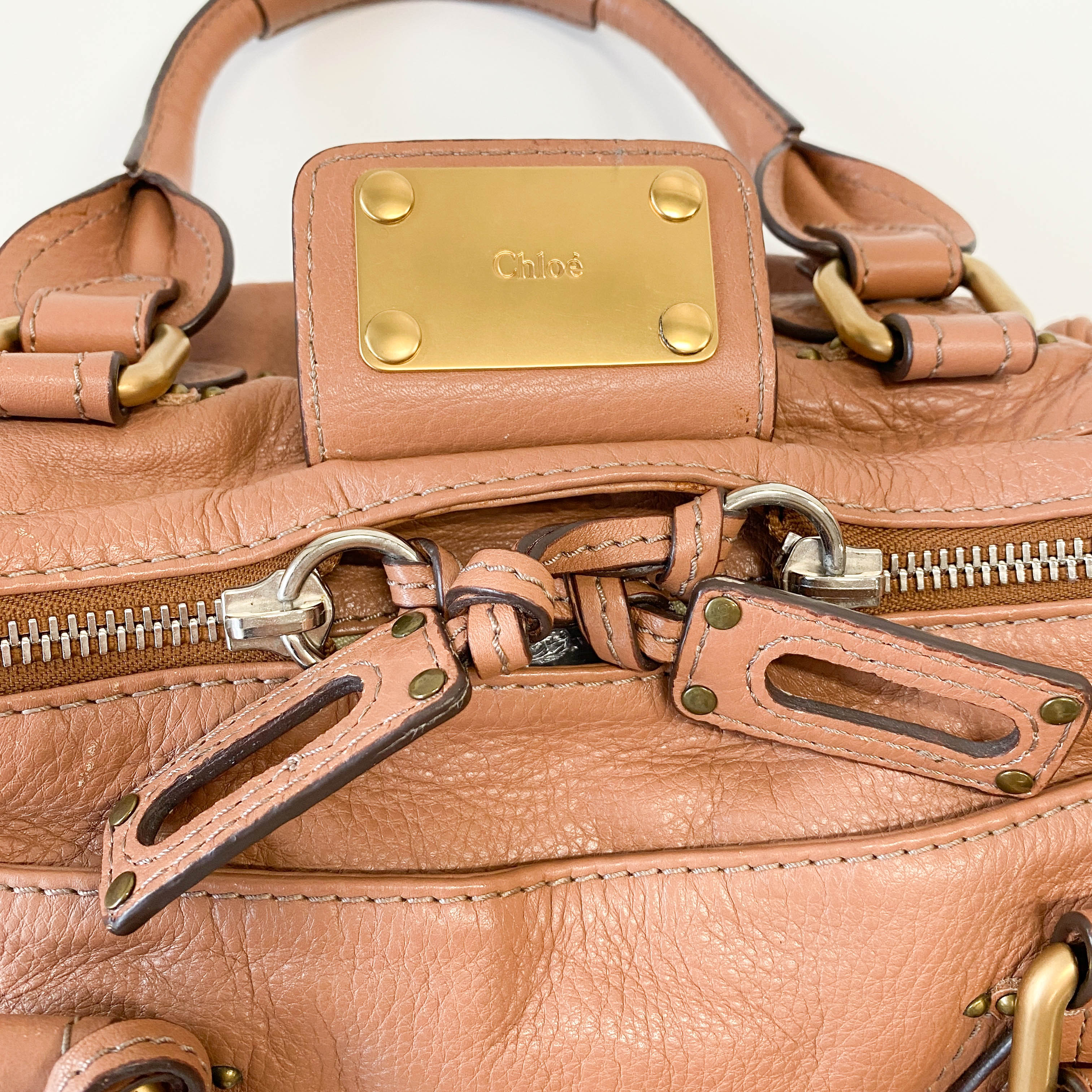 Paddington Brown Leather Shoulder Bag