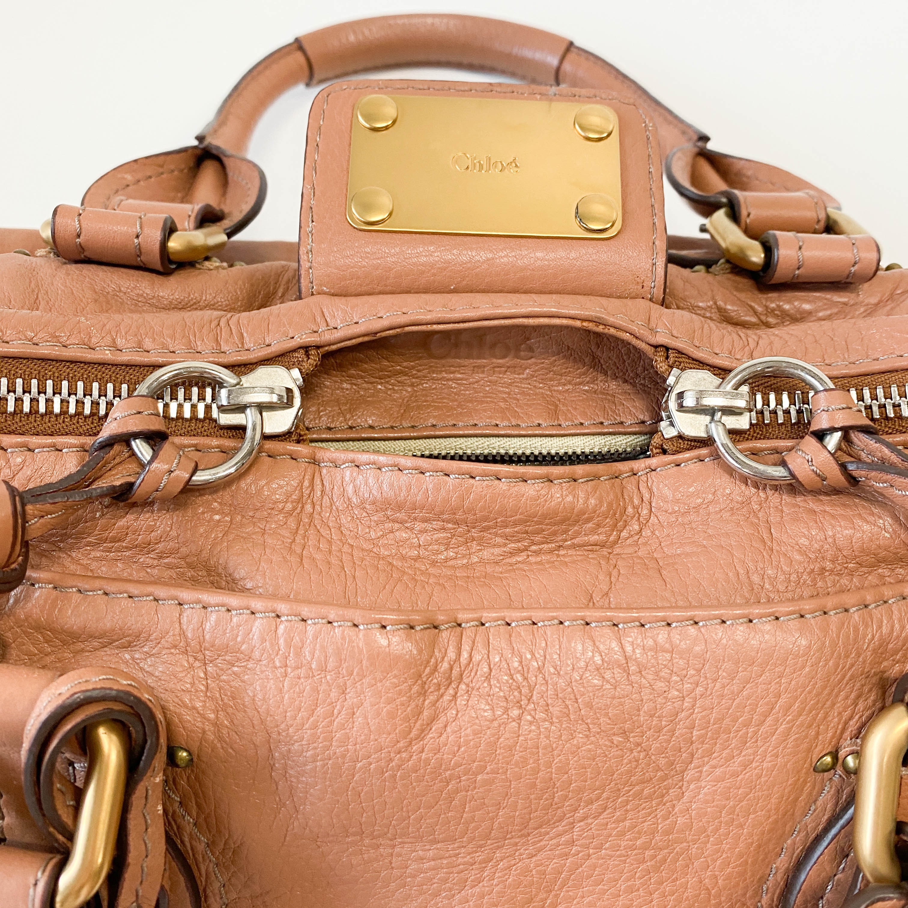 Paddington Brown Leather Shoulder Bag