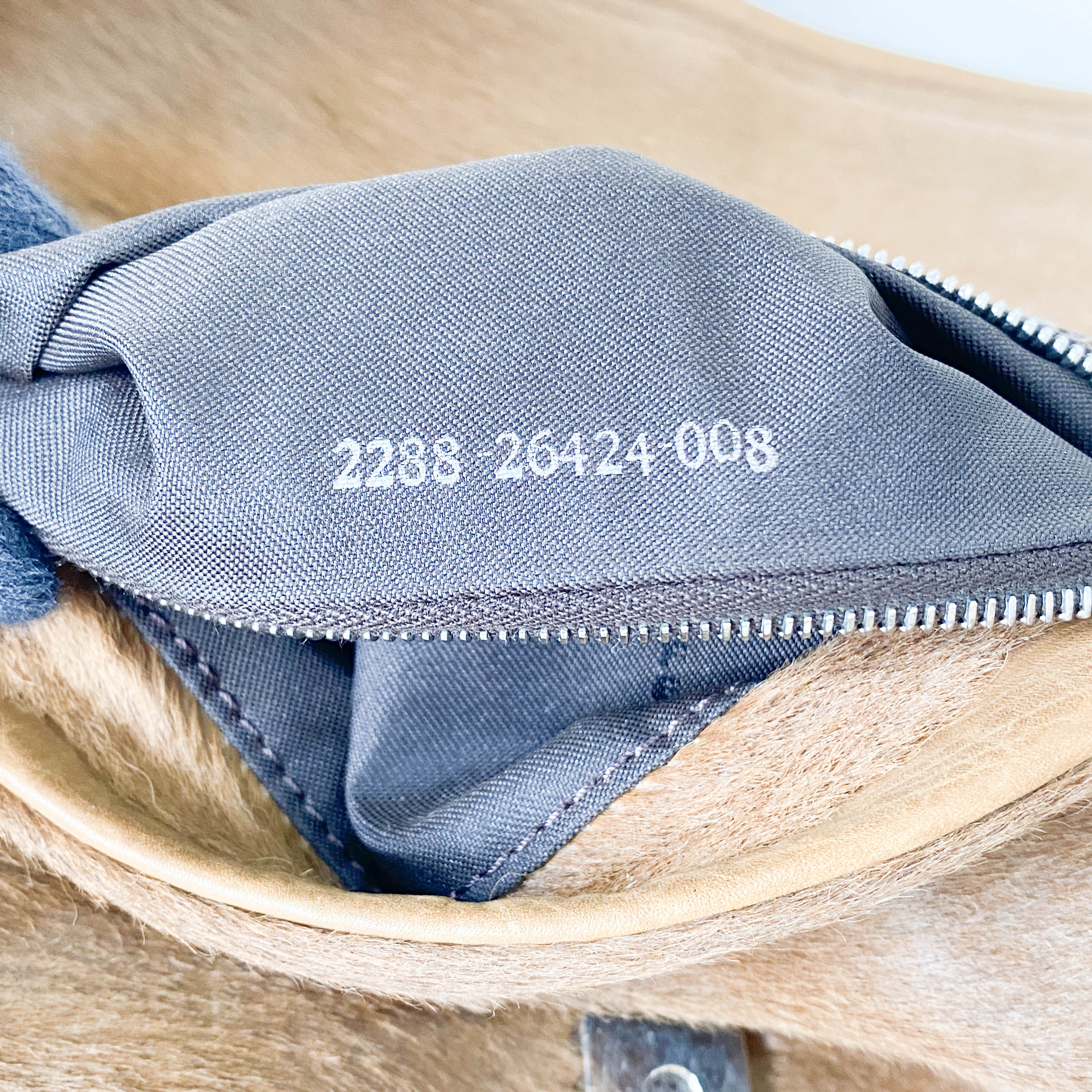 Baguette Brown Pony Hair Shoulder Bag