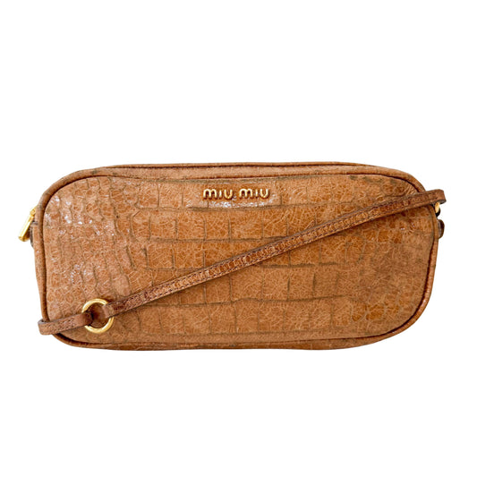 Brown Leather Shoulder Bag