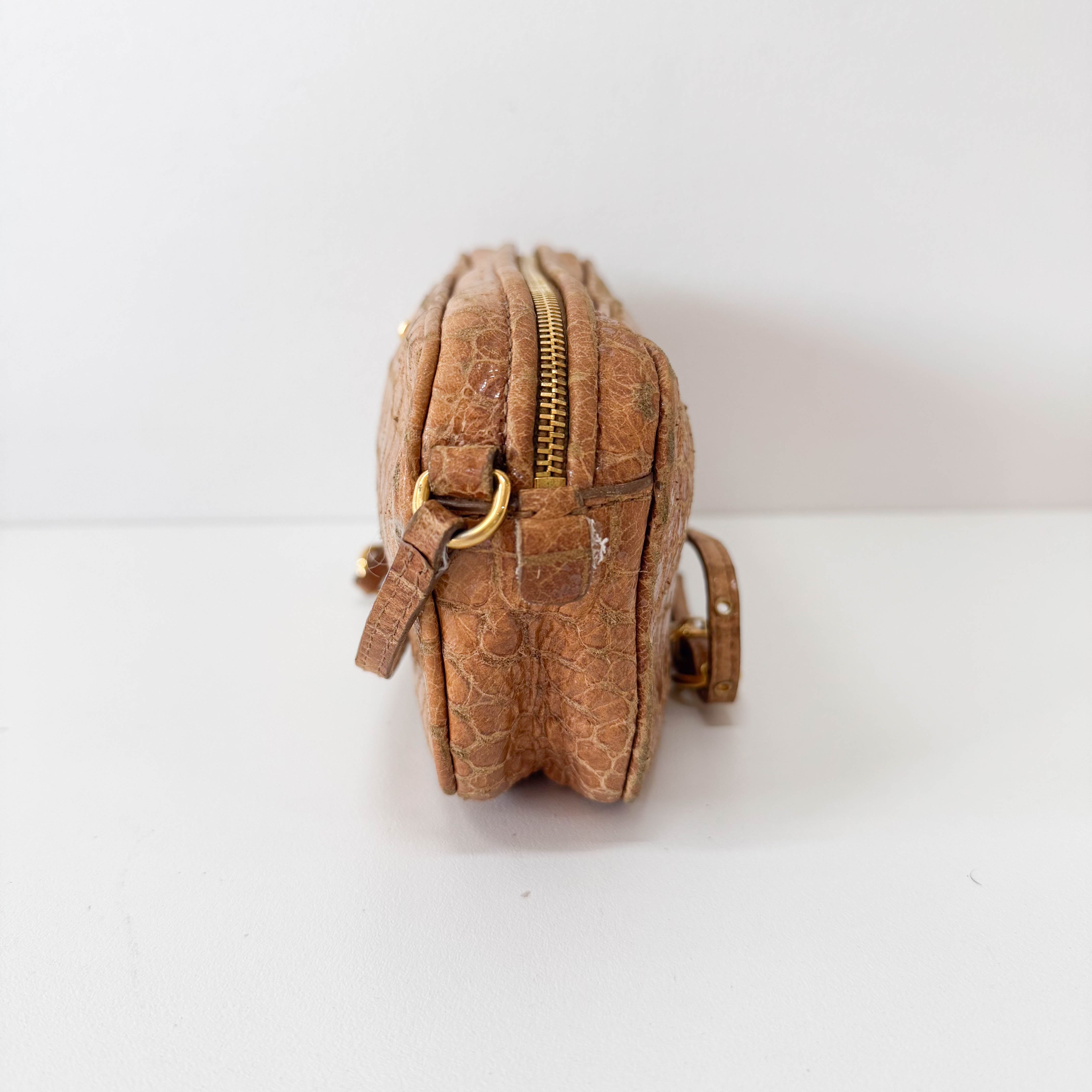 Brown Leather Shoulder Bag